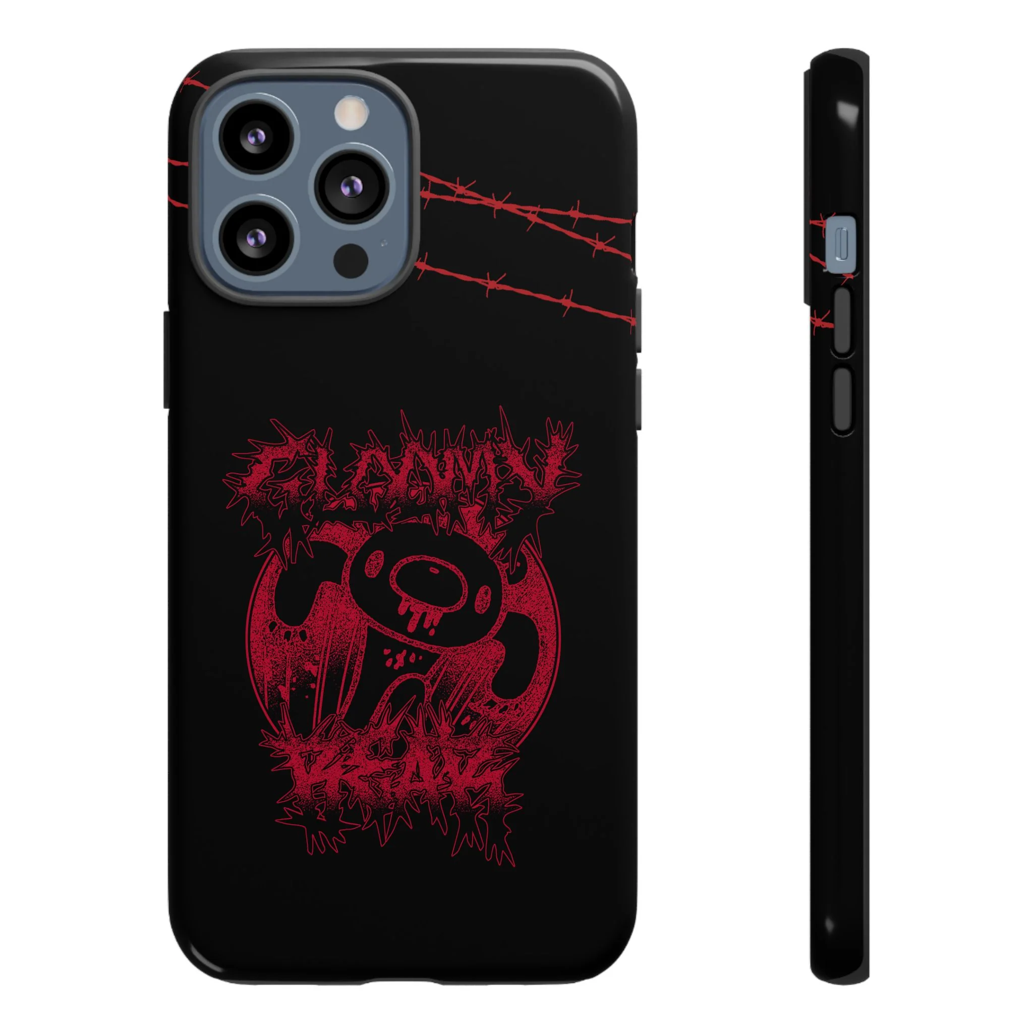 Gloomy Bear Metal Show Red Phone Case - Image 34