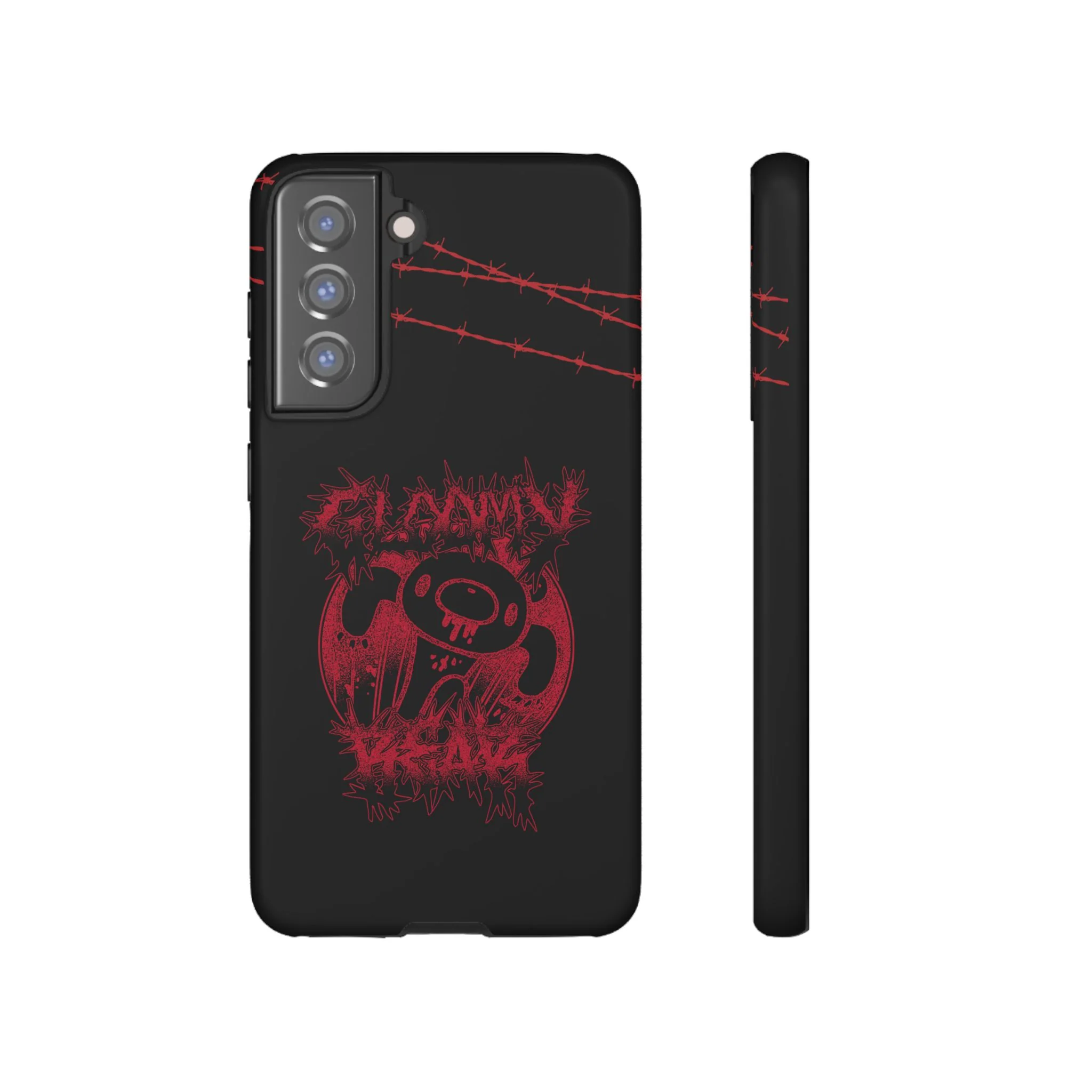 Gloomy Bear Metal Show Red Phone Case - Image 43