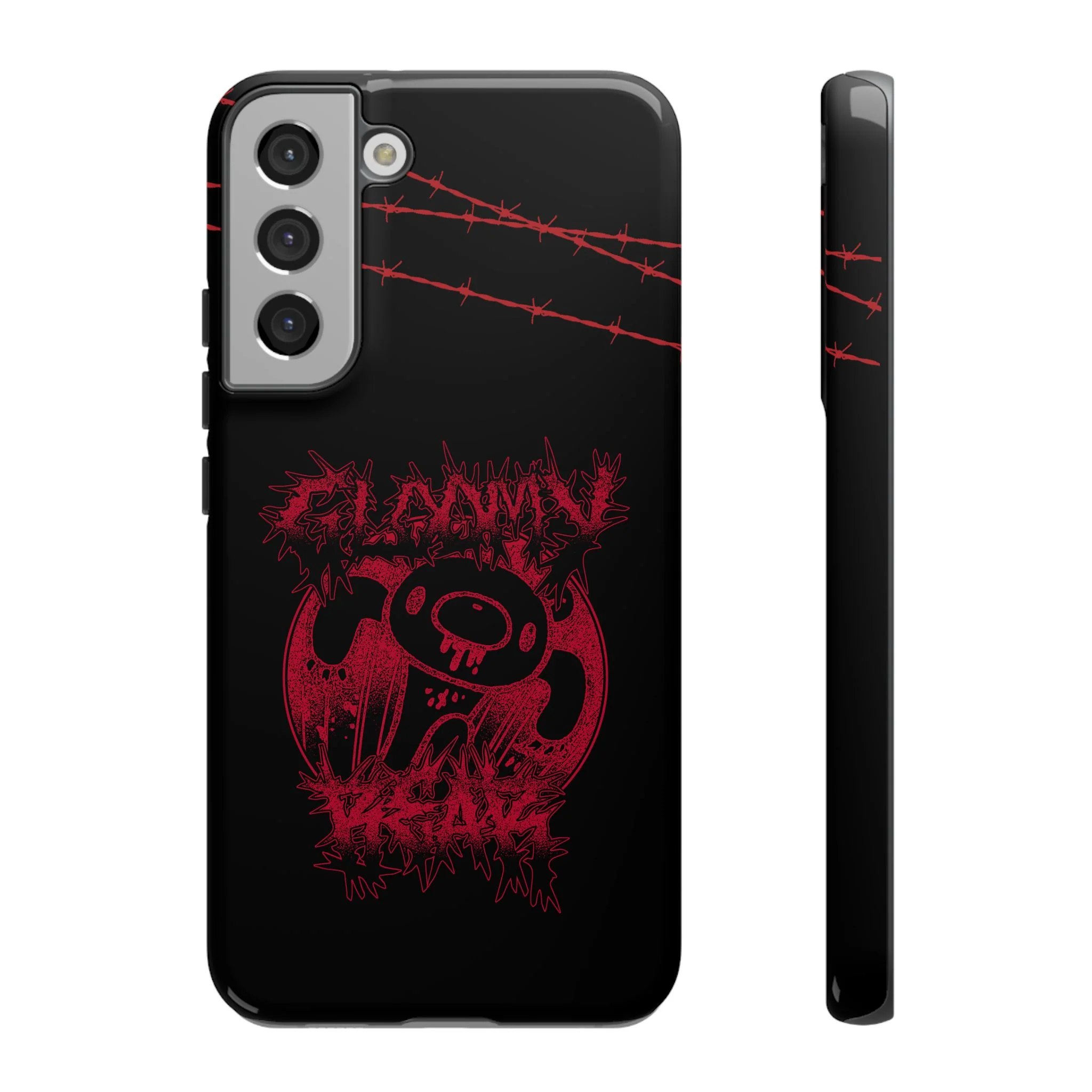 Gloomy Bear Metal Show Red Phone Case - Image 46