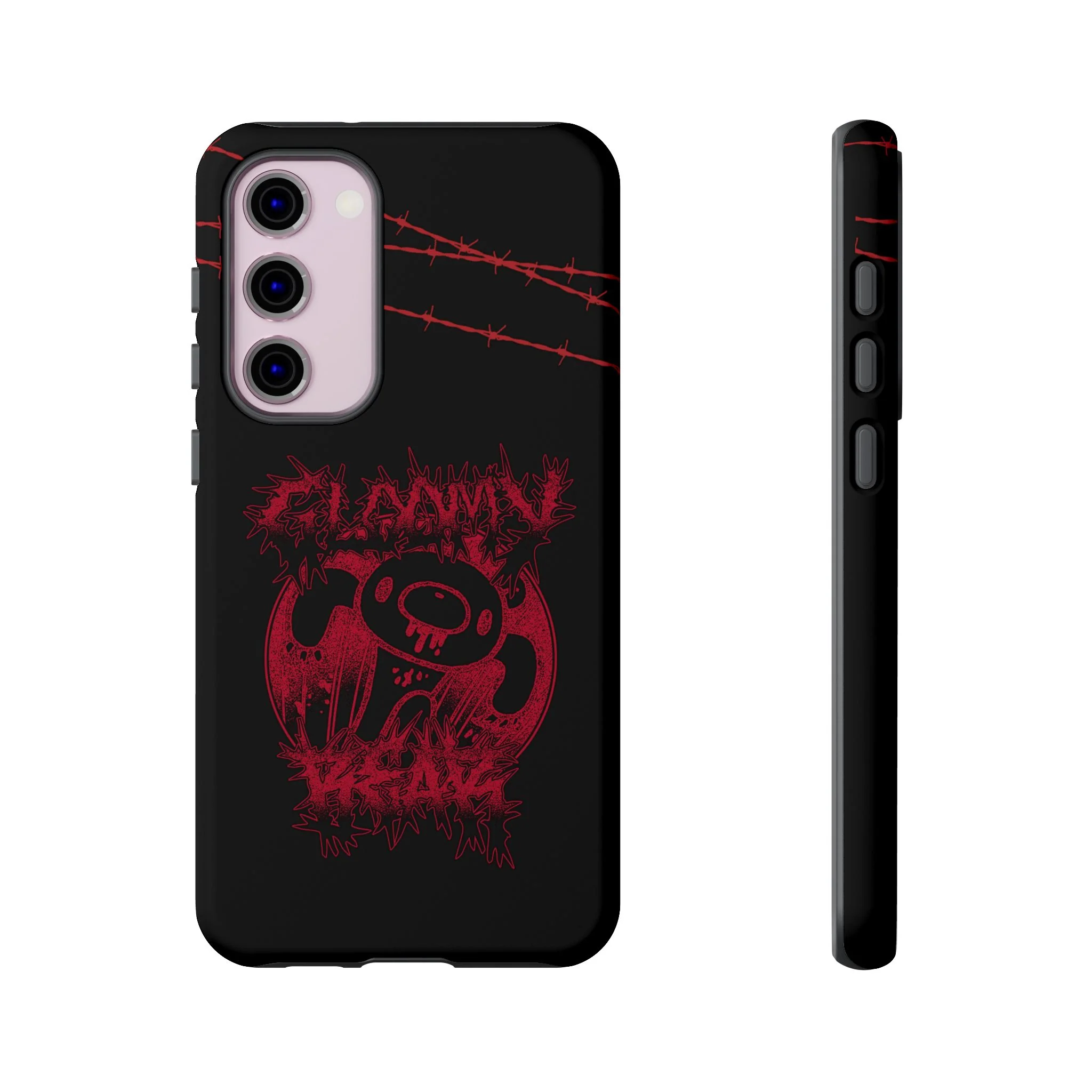 Gloomy Bear Metal Show Red Phone Case - Image 61