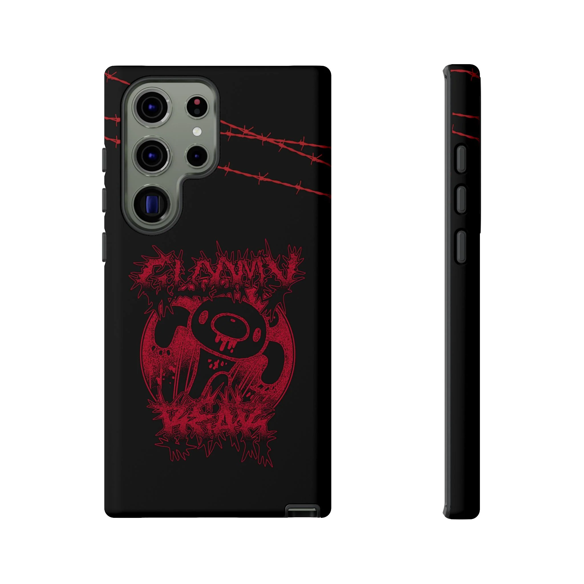 Gloomy Bear Metal Show Red Phone Case - Image 63