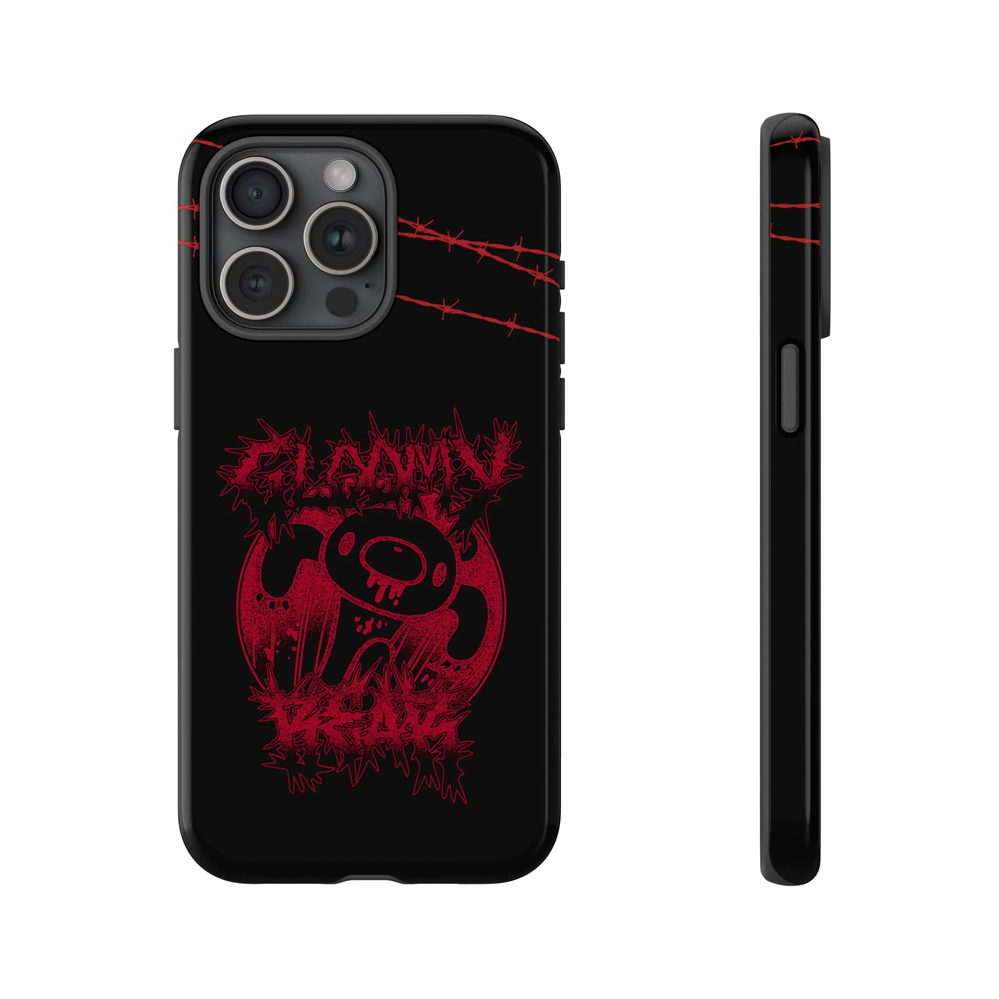 Gloomy Bear Metal Show Red Phone Case - Image 70