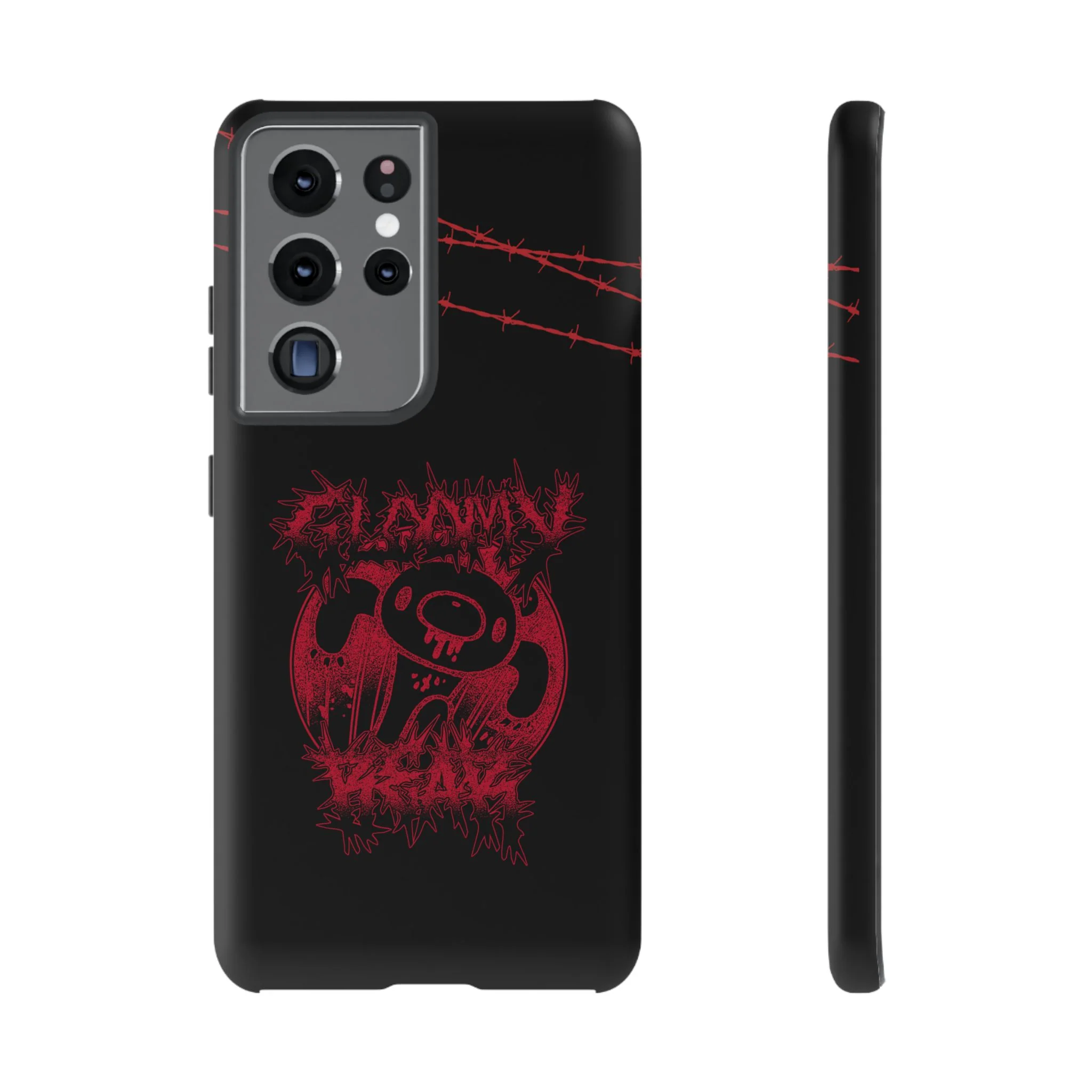 Gloomy Bear Metal Show Red Phone Case - Image 82
