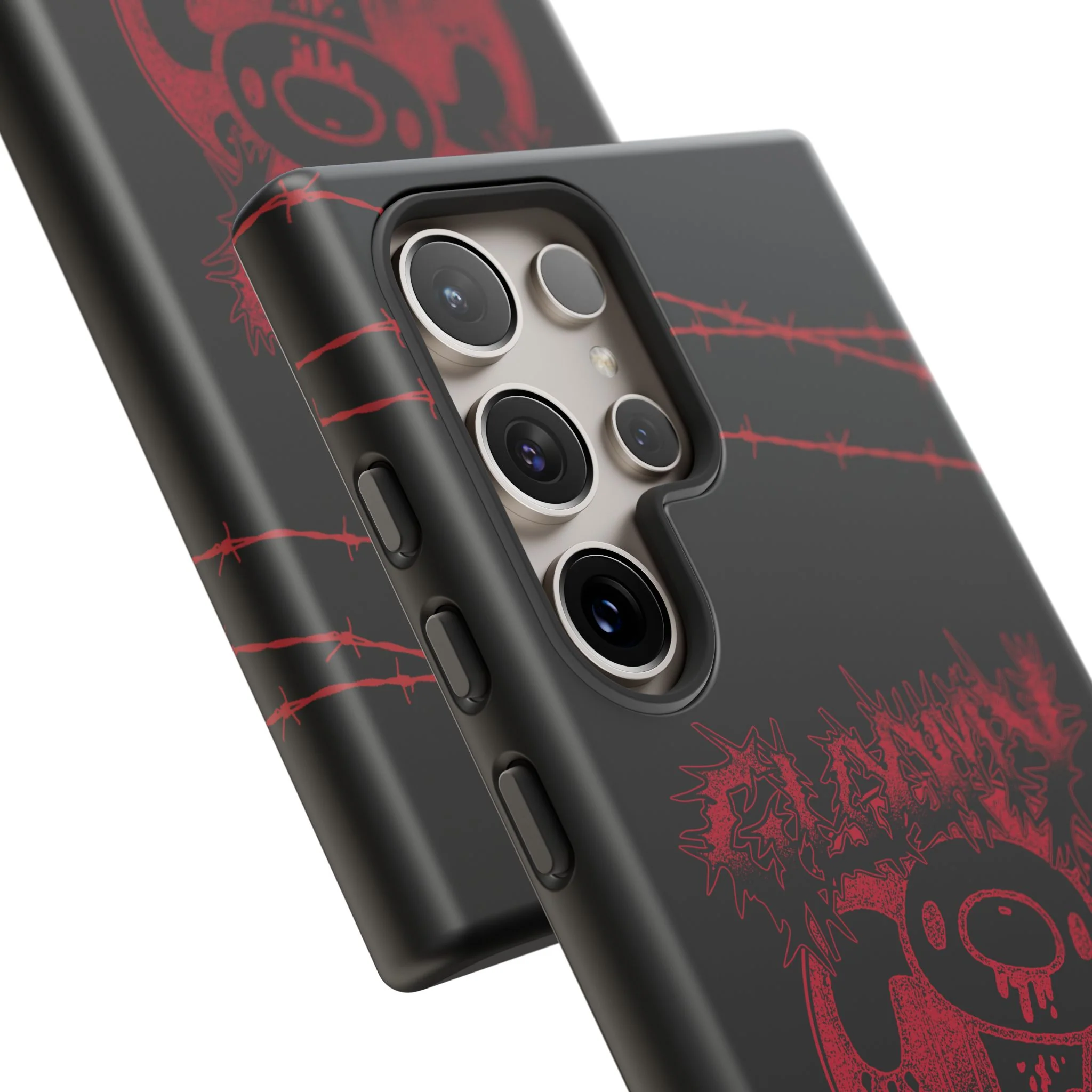 Gloomy Bear Metal Show Red Phone Case - Image 87