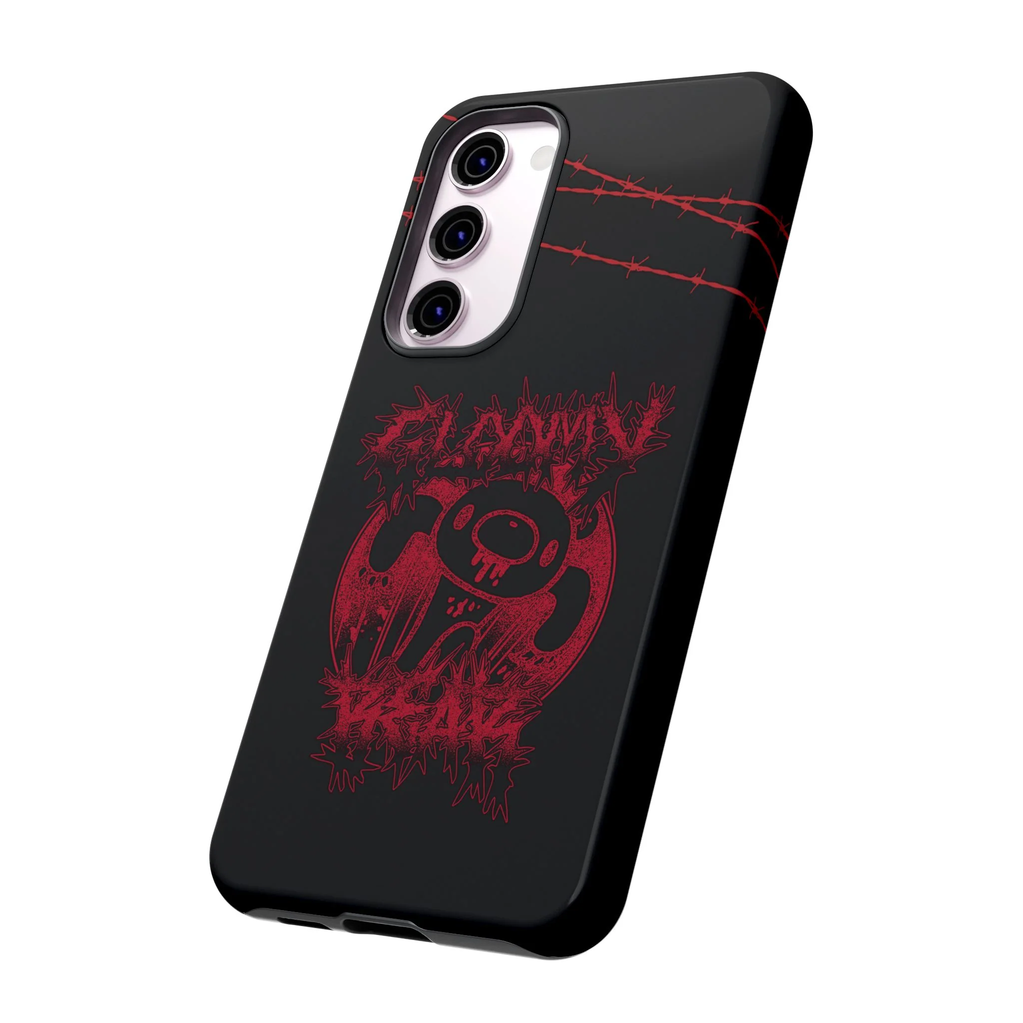 Gloomy Bear Metal Show Red Phone Case - Image 98