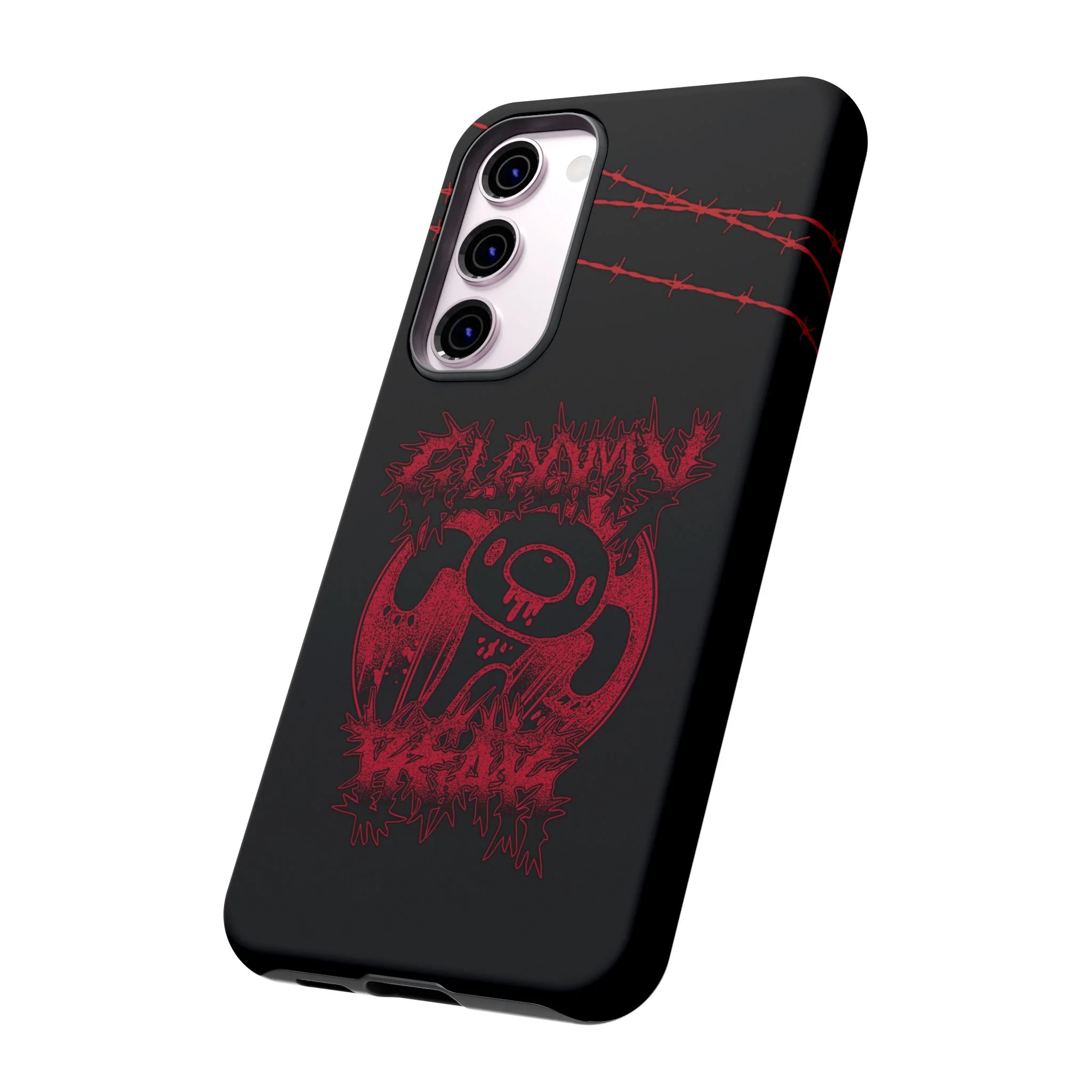 Gloomy Bear Metal Show Red Phone Case - Image 99