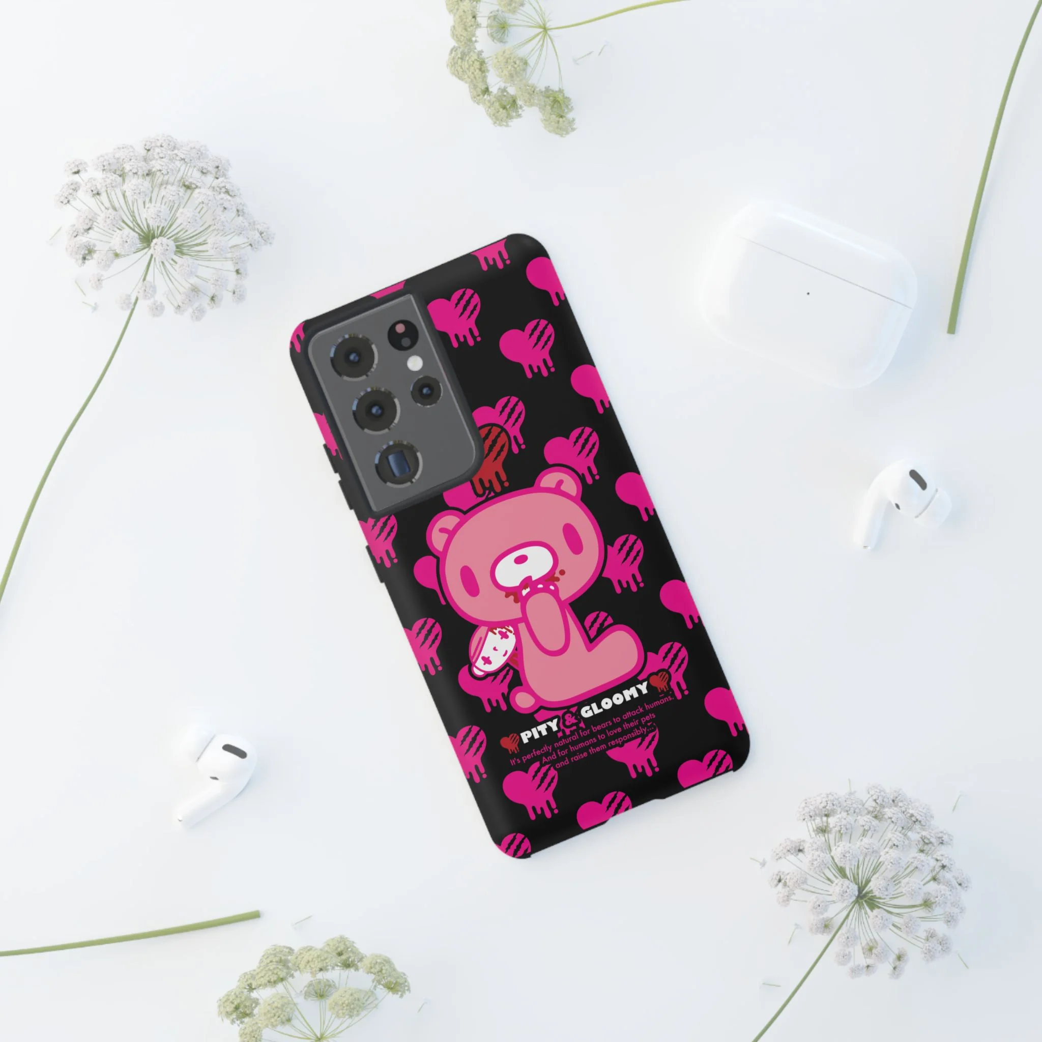 Gloomy Bear Pink - Tough Phone Case [Updated!] - Image 108