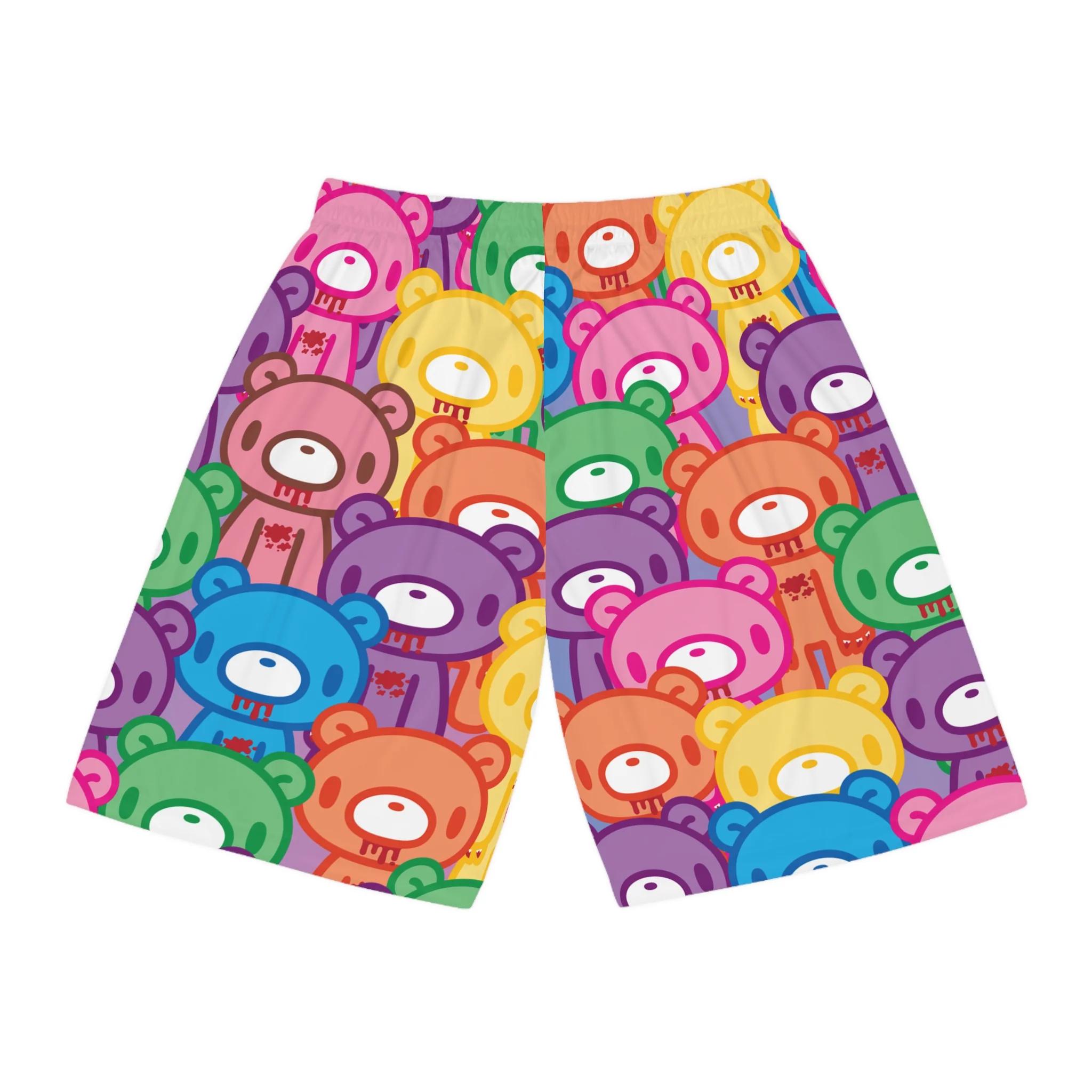 Gloomy Bear "Rainbow Dreams" Basketball Shorts - Image 4