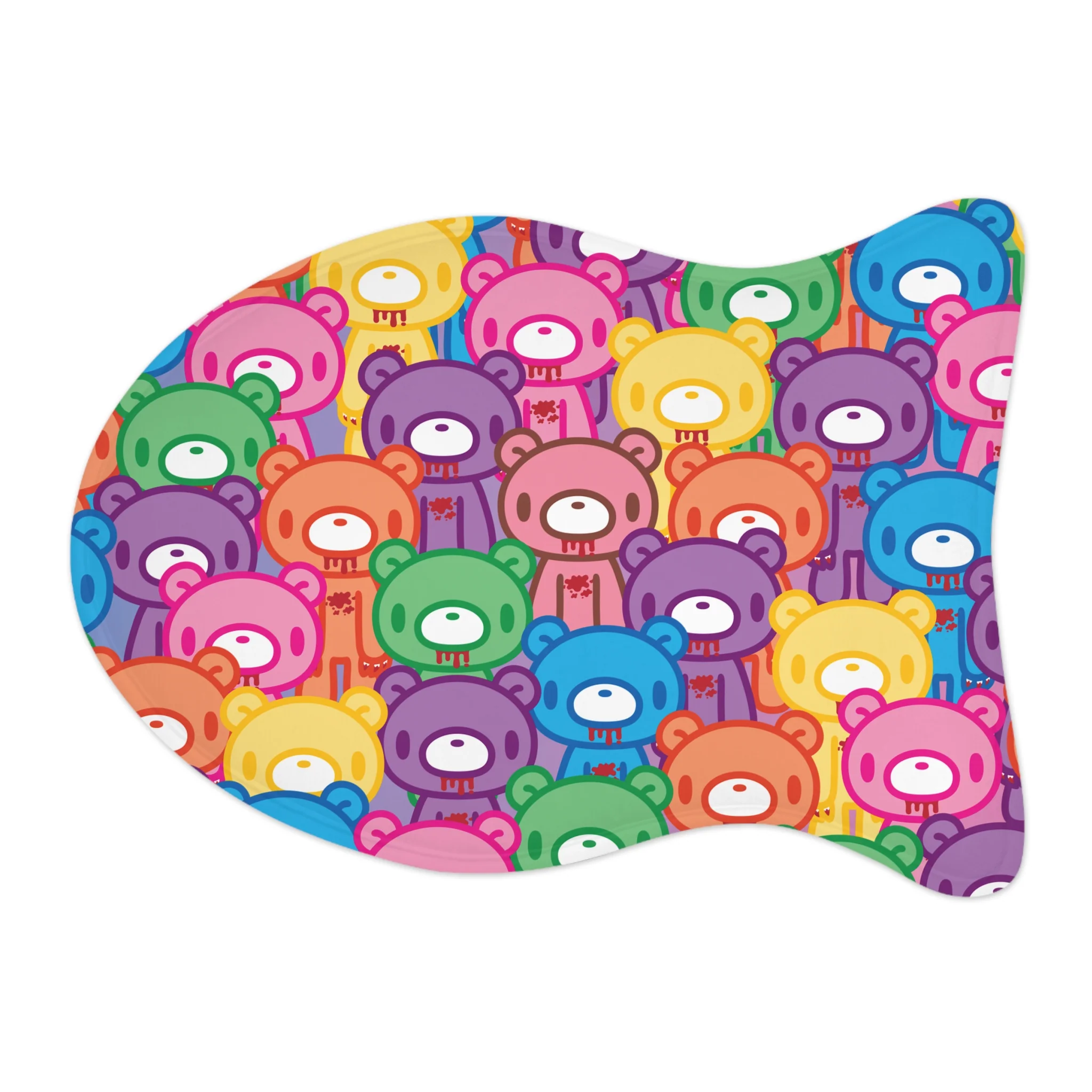 Gloomy Bear "Rainbow Dreams" Pet Feeding Mats - Image 2