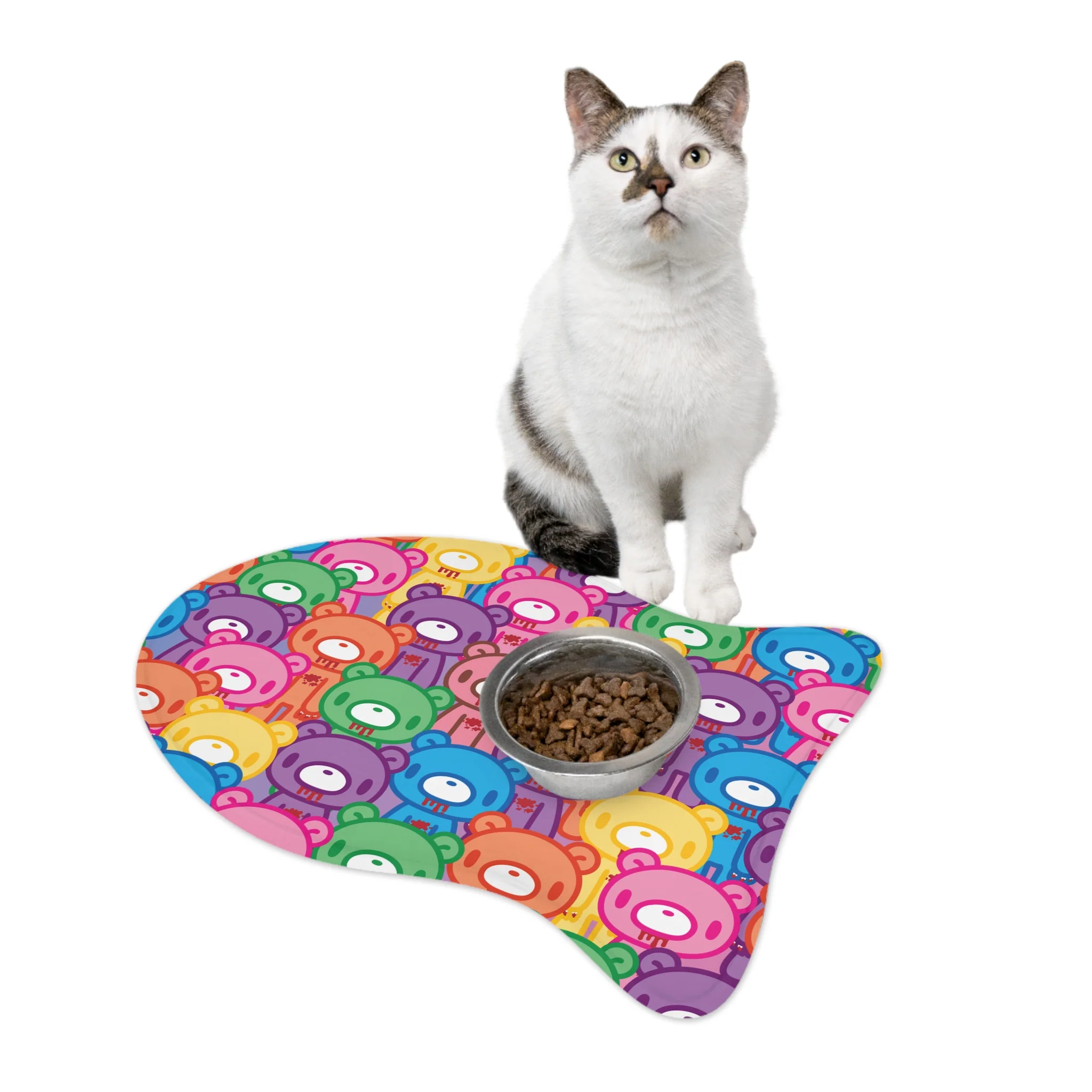 Gloomy Bear "Rainbow Dreams" Pet Feeding Mats - Image 6