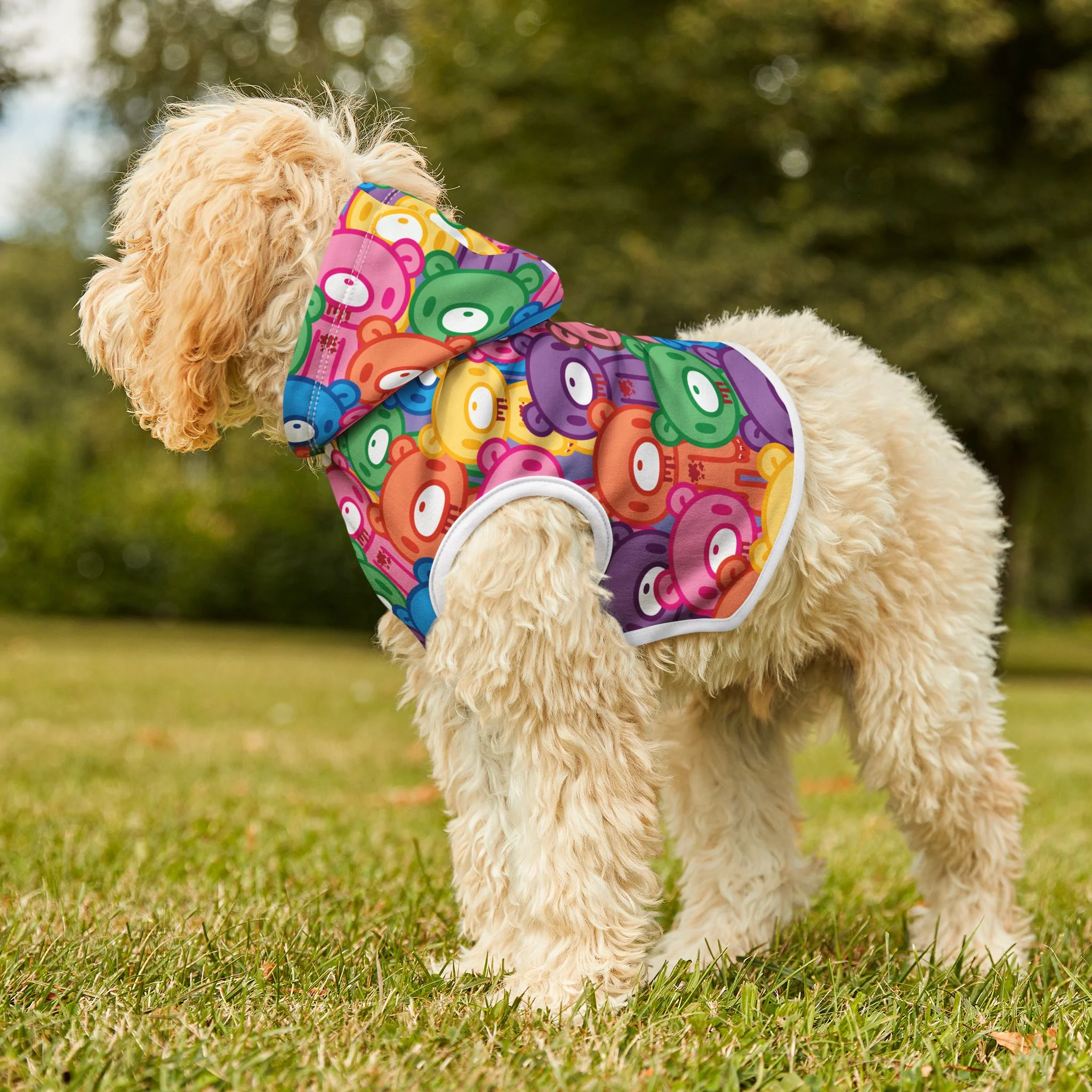 Gloomy Bear "Rainbow Dreams" Pet Hoodie - Image 9