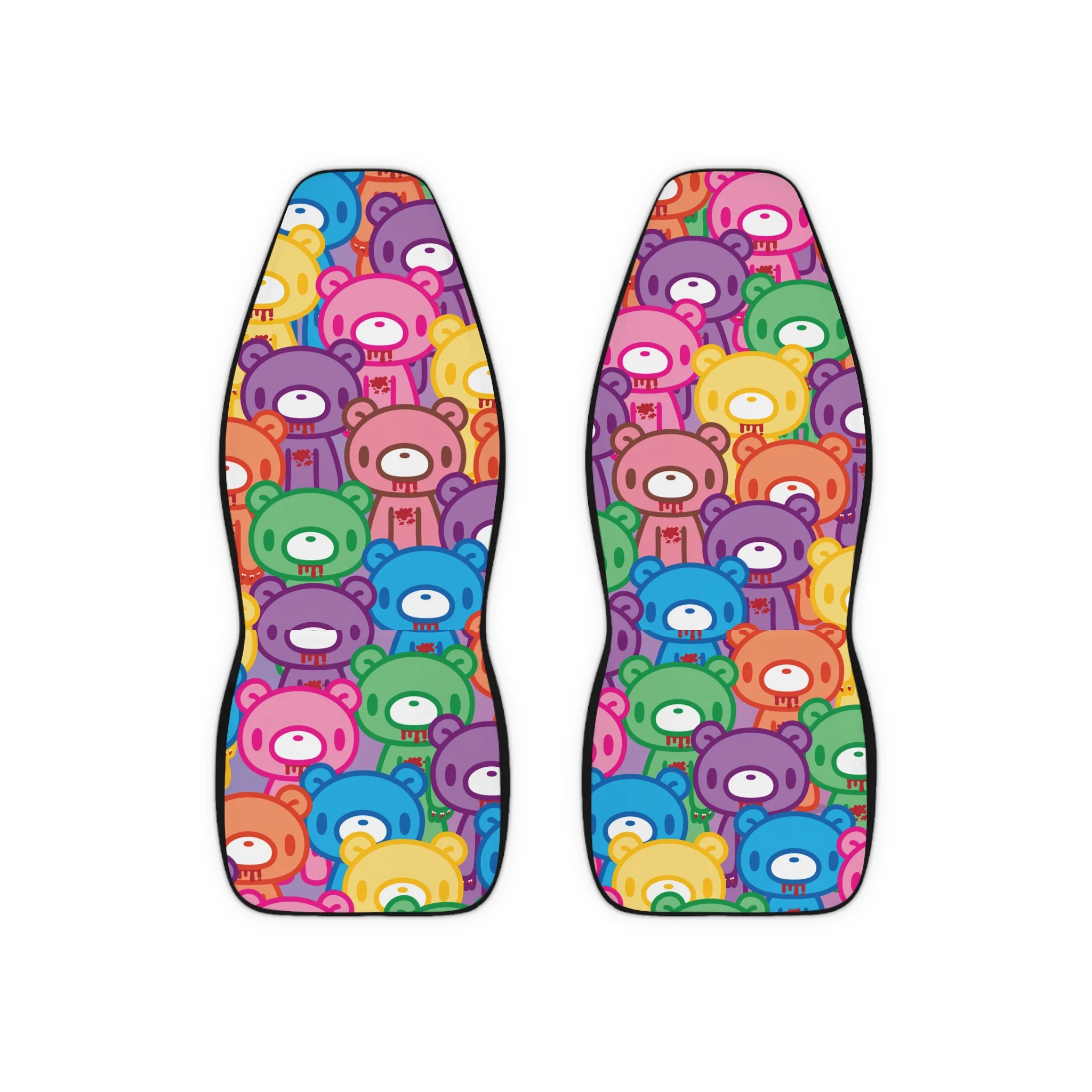 Gloomy Bear "Rainbow Dreams" Polyester Car Seat Covers - Image 2