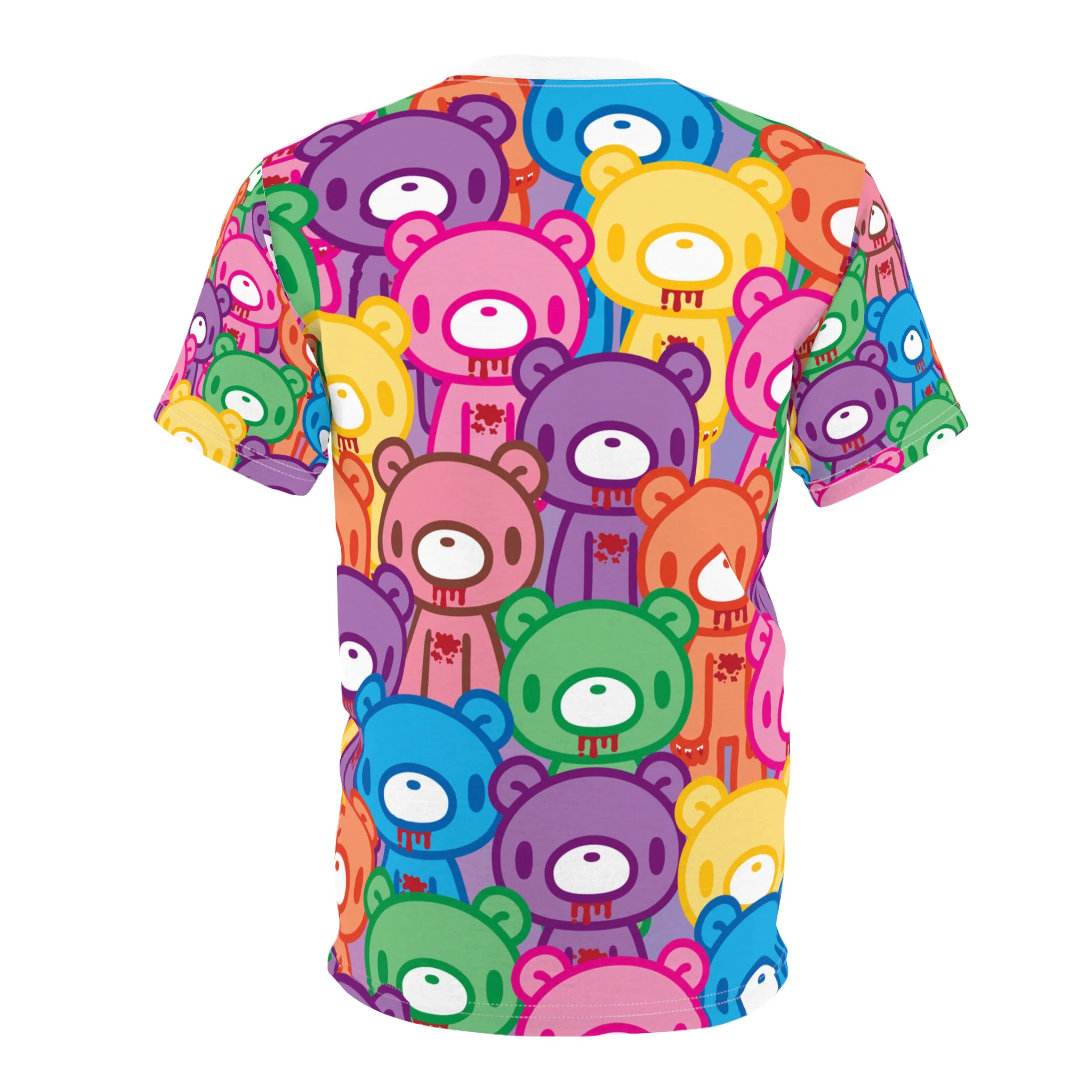 Gloomy Bear "Rainbow Dreams" Unisex Cut & Sew Tee - Image 4