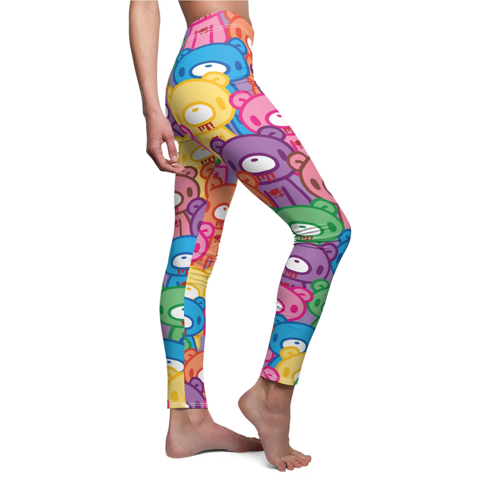 Gloomy Bear "Rainbow Dreams" Women's Cut & Sew Casual Leggings - Image 7