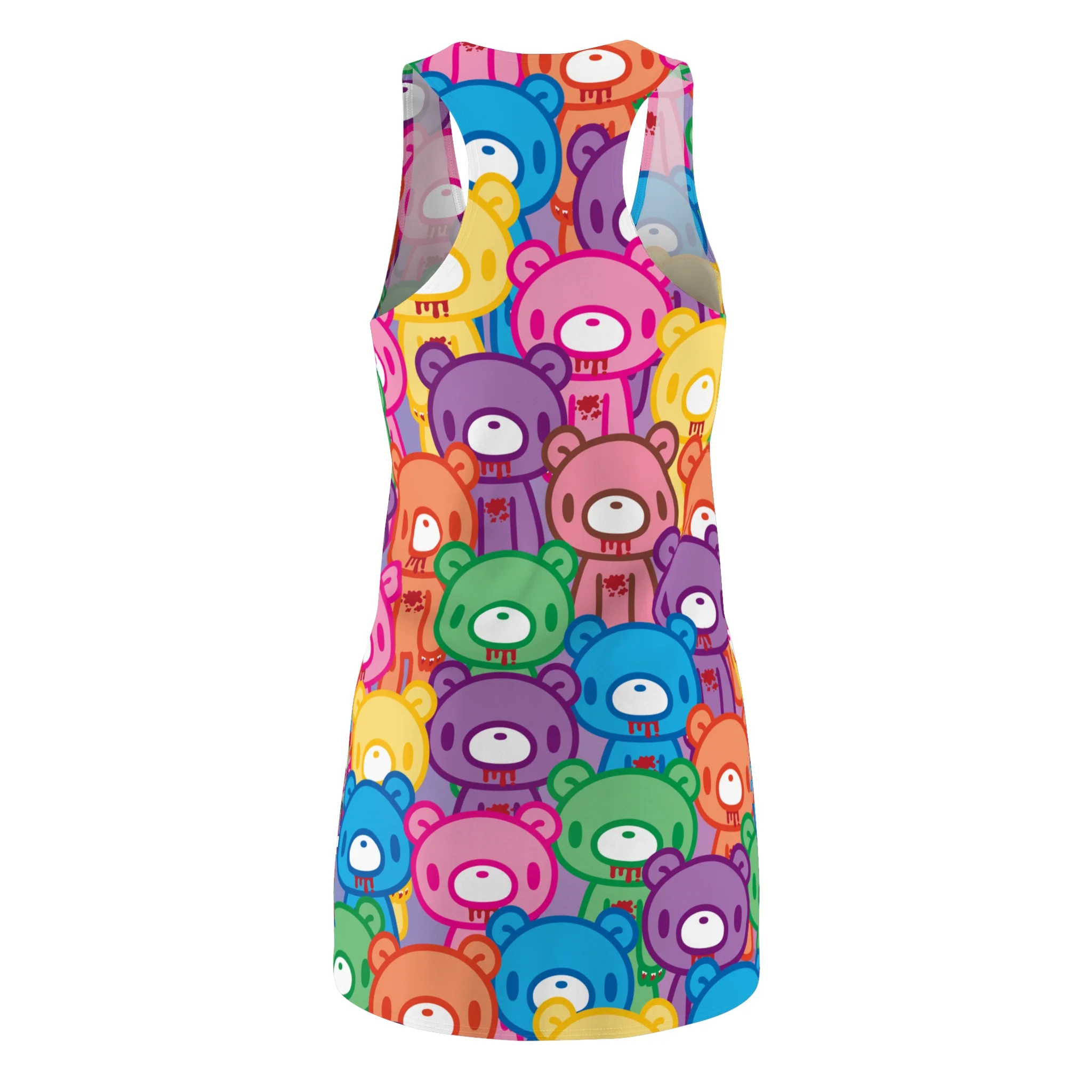 Gloomy Bear "Rainbow Dreams" Women's Cut & Sew Racerback Dress - Image 5