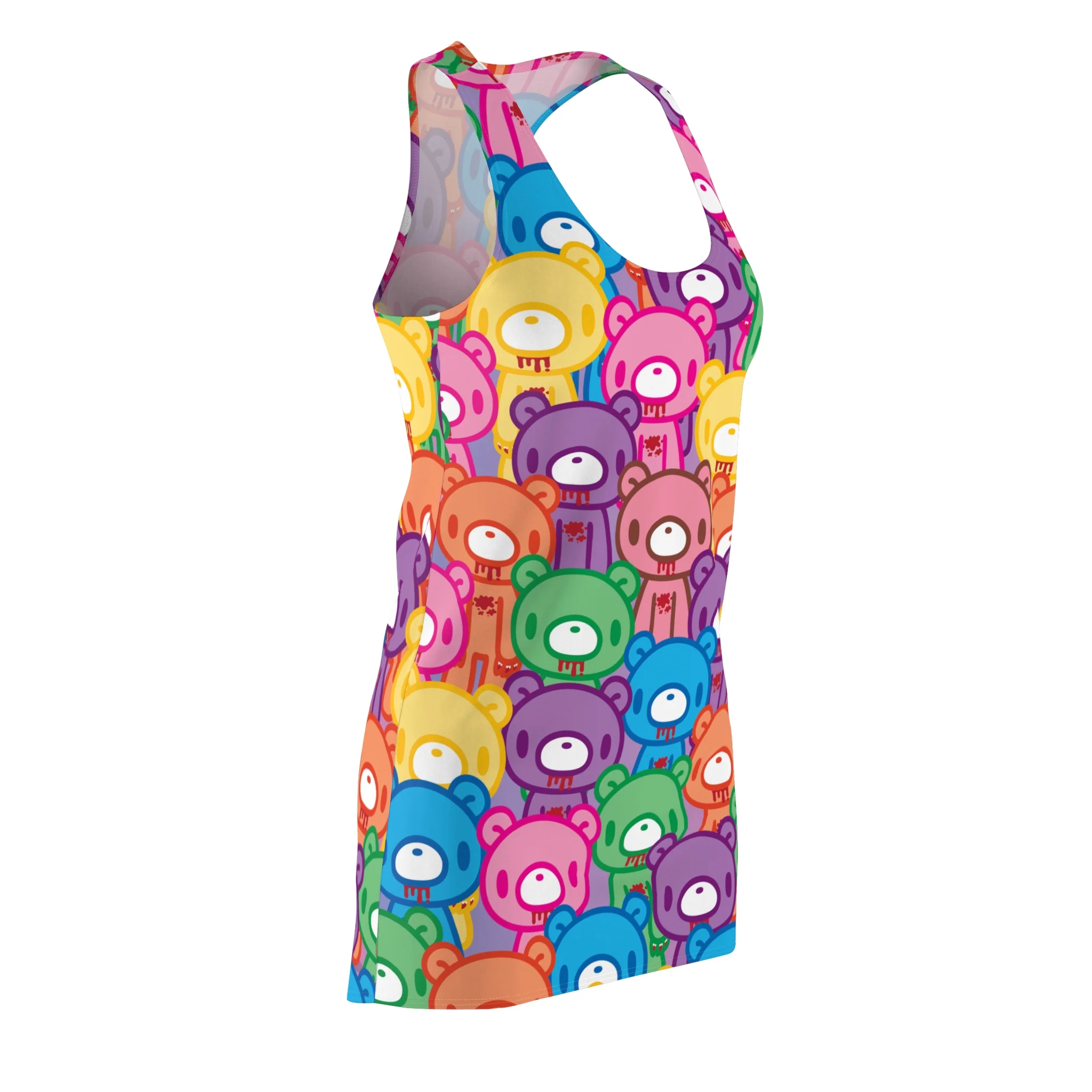 Gloomy Bear "Rainbow Dreams" Women's Cut & Sew Racerback Dress - Image 6