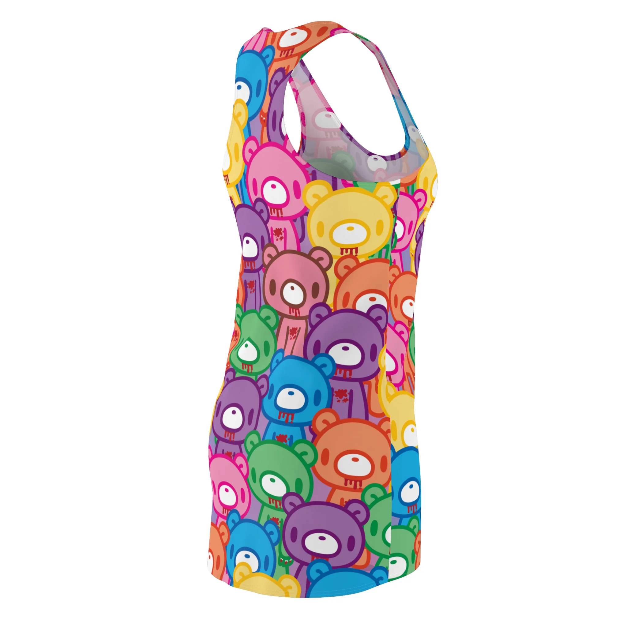 Gloomy Bear "Rainbow Dreams" Women's Cut & Sew Racerback Dress - Image 7