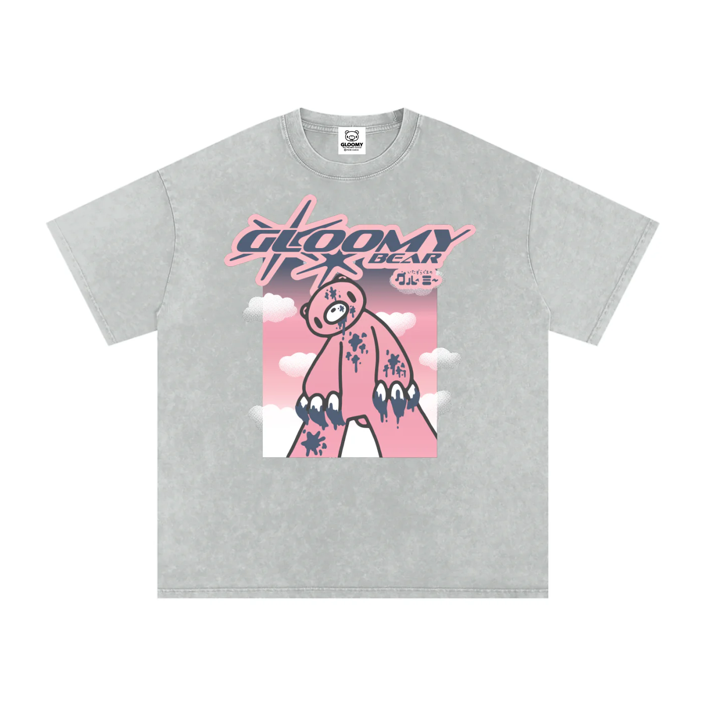 Gloomy Bear Titan Acid Wash T-Shirt