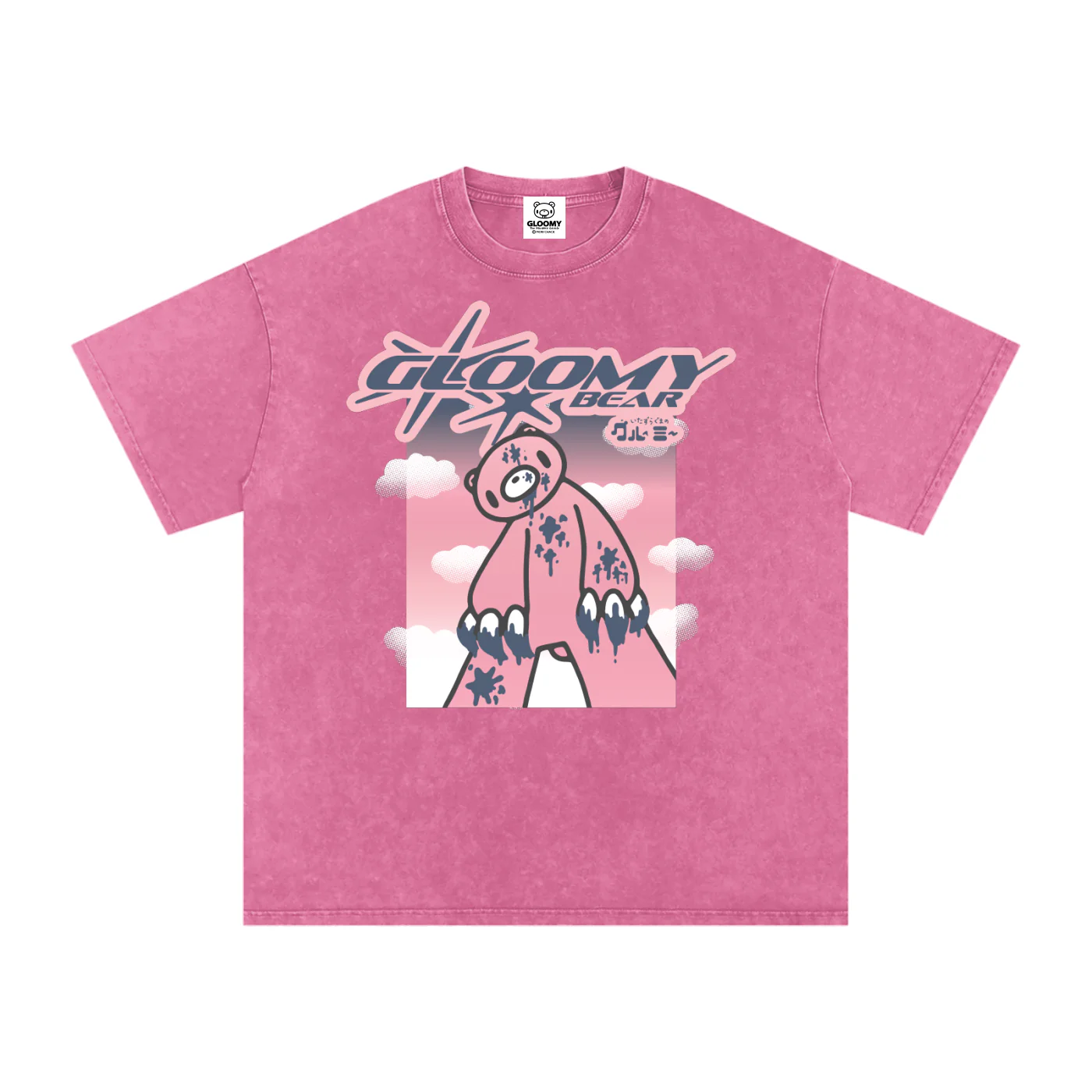 Gloomy Bear Titan Acid Wash T-Shirt - Image 3