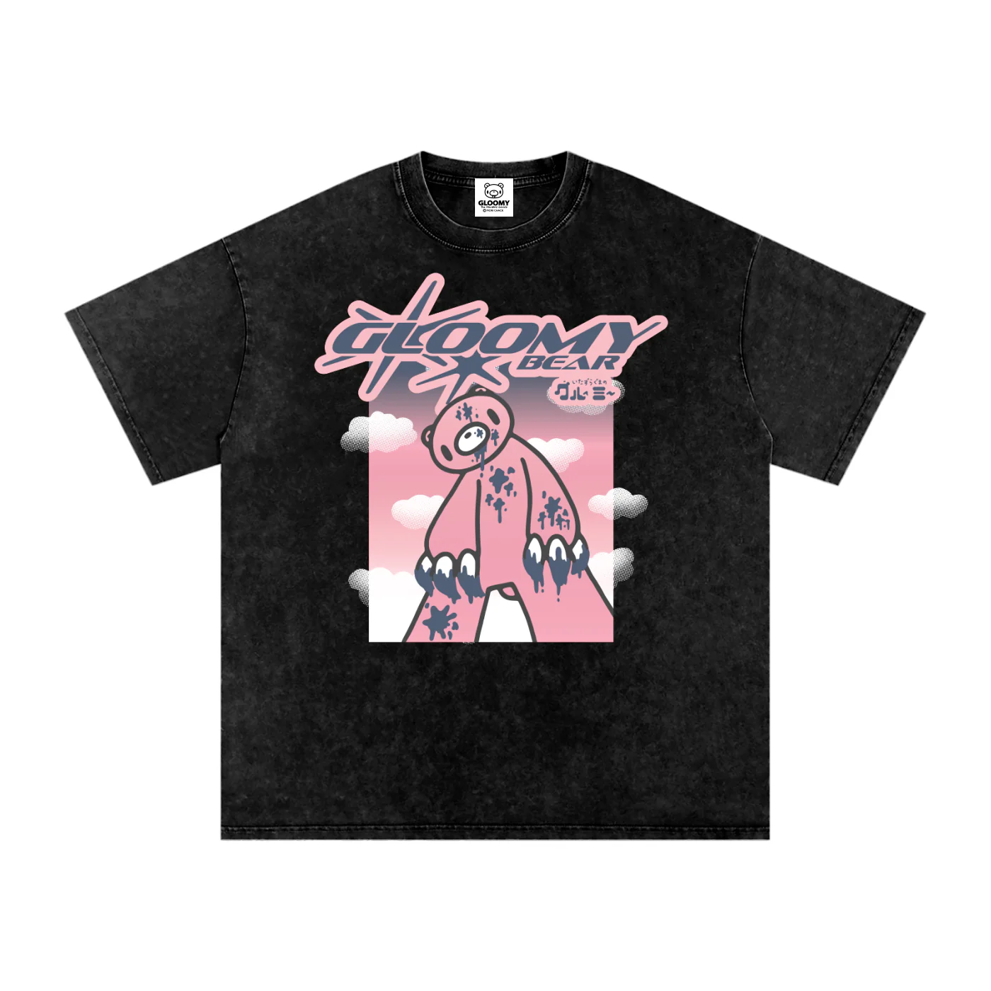 Gloomy Bear Titan Acid Wash T-Shirt - Image 7