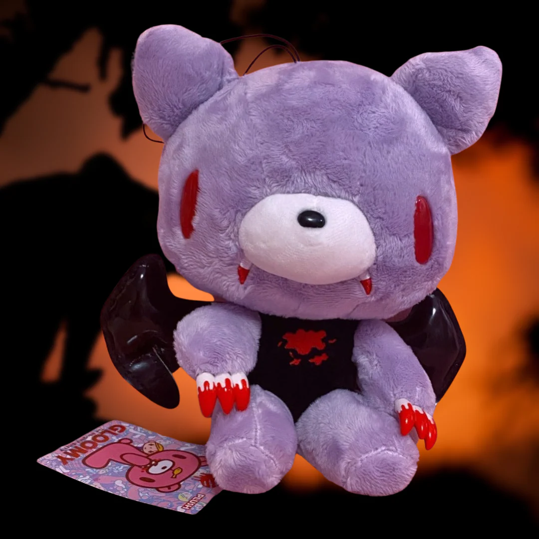 Gloomy Bear Vampire BAT 8" Plushie - Image 4