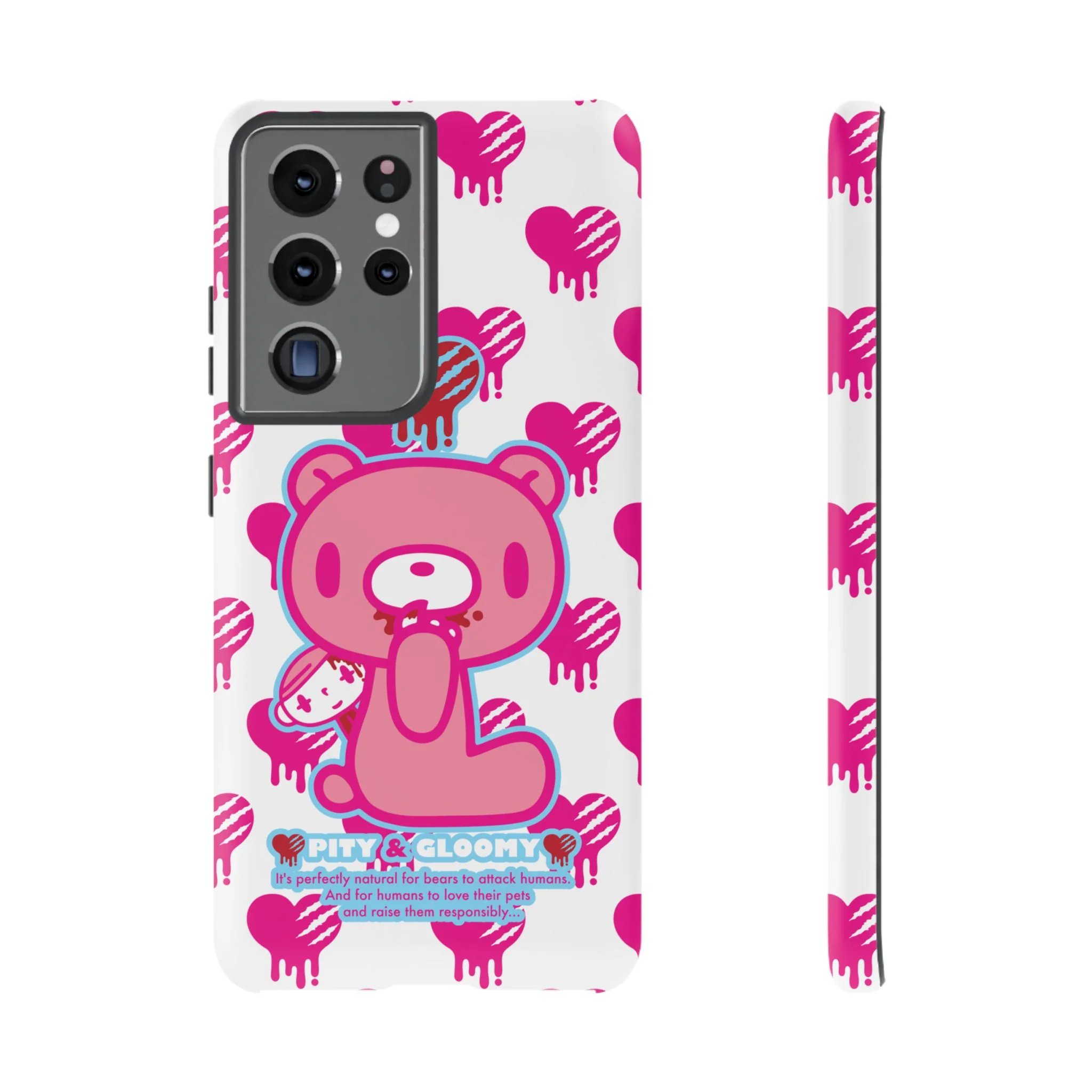 Gloomy Bear White - Tough Phone Case - Image 6