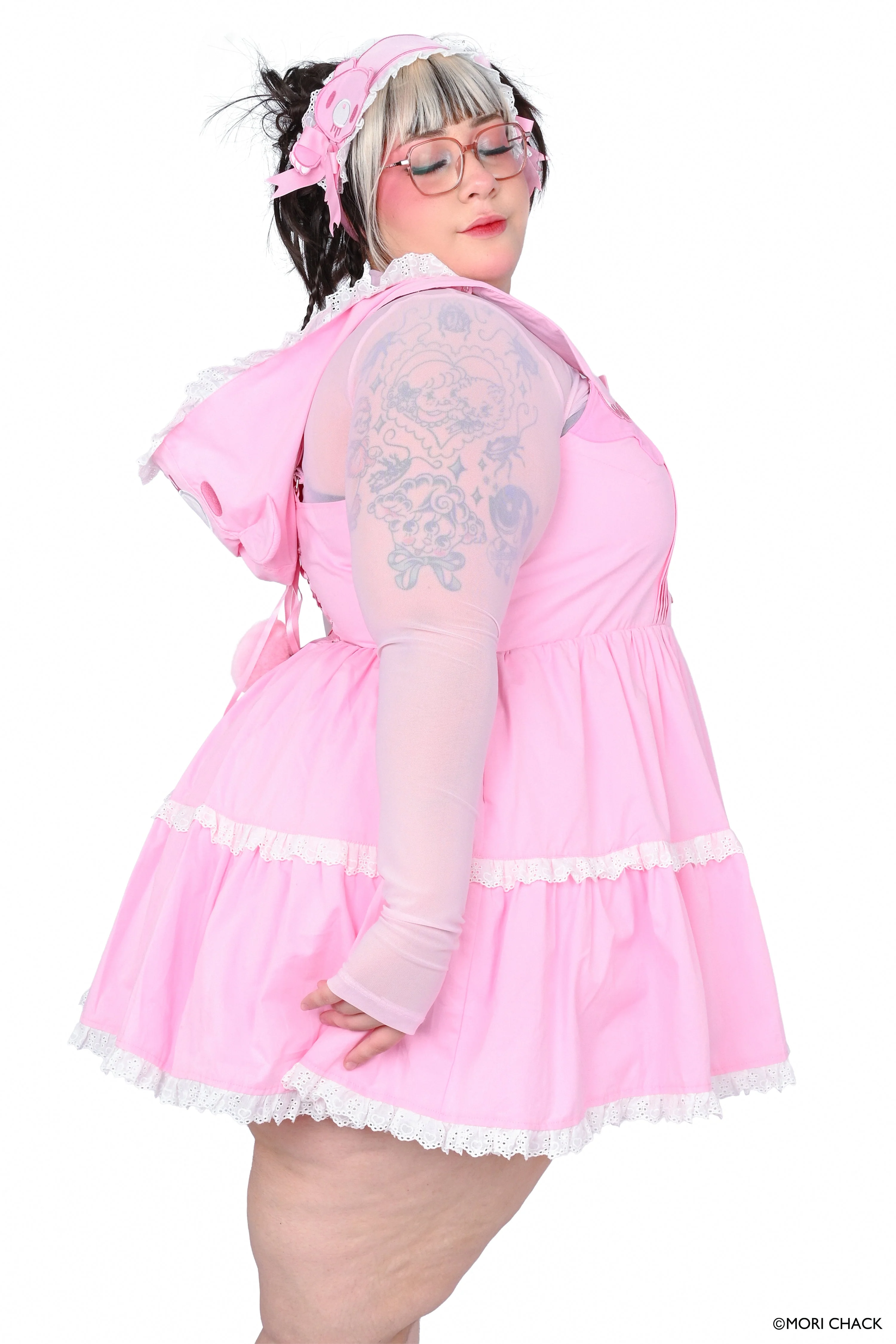 Gloomy Bear x My Violet  - Gloomy Hooded Jumperskirt - Image 3