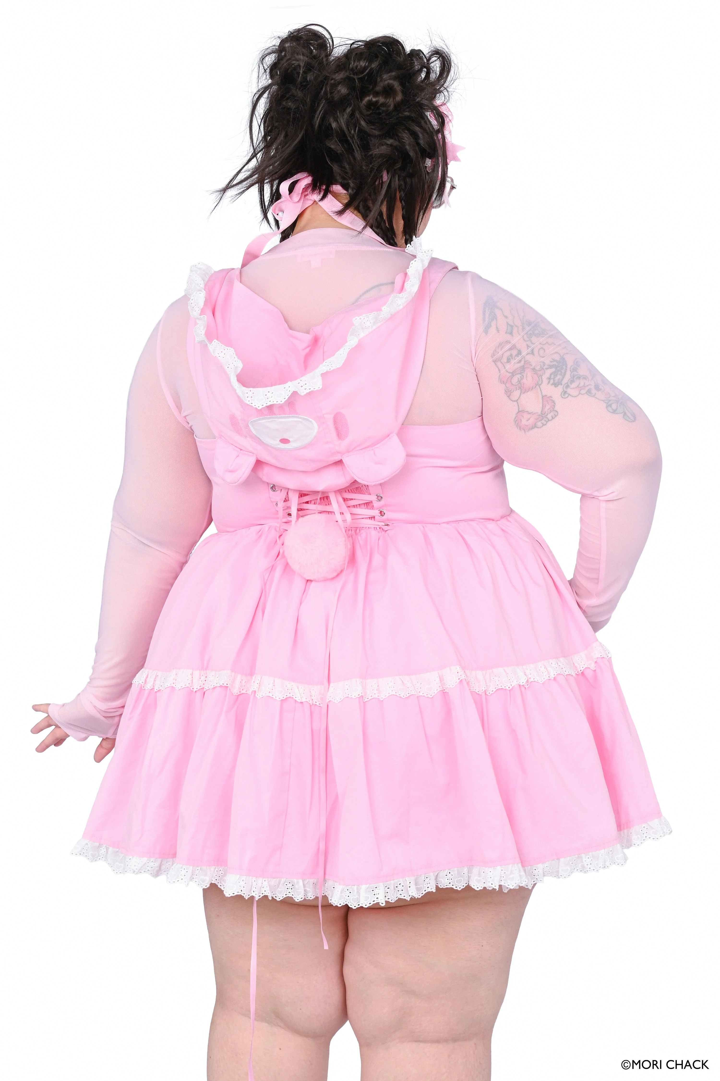 Gloomy Bear x My Violet  - Gloomy Hooded Jumperskirt - Image 8