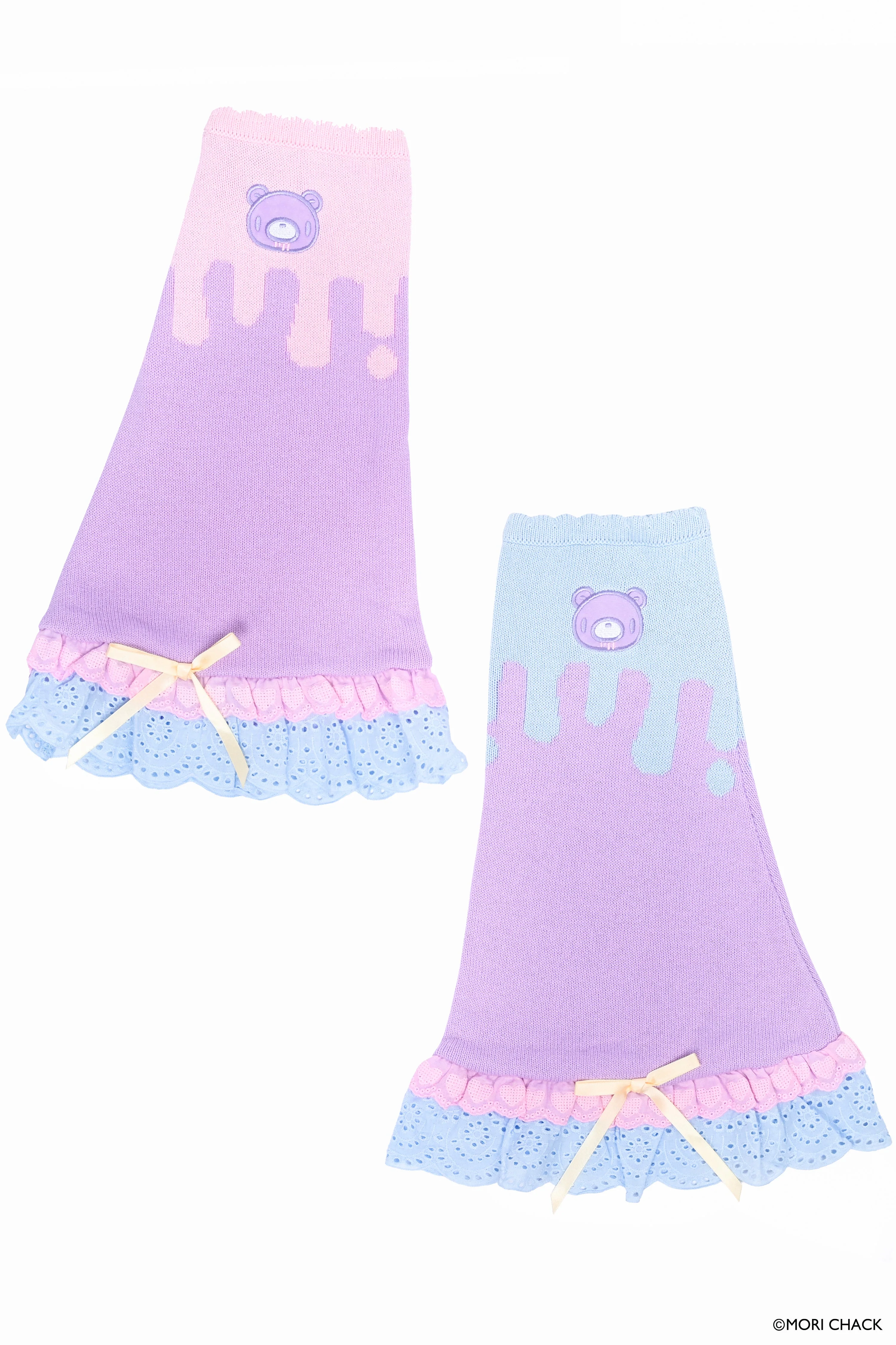 Gloomy Bear x My Violet - Pastel Drip Legwarmers - Image 8