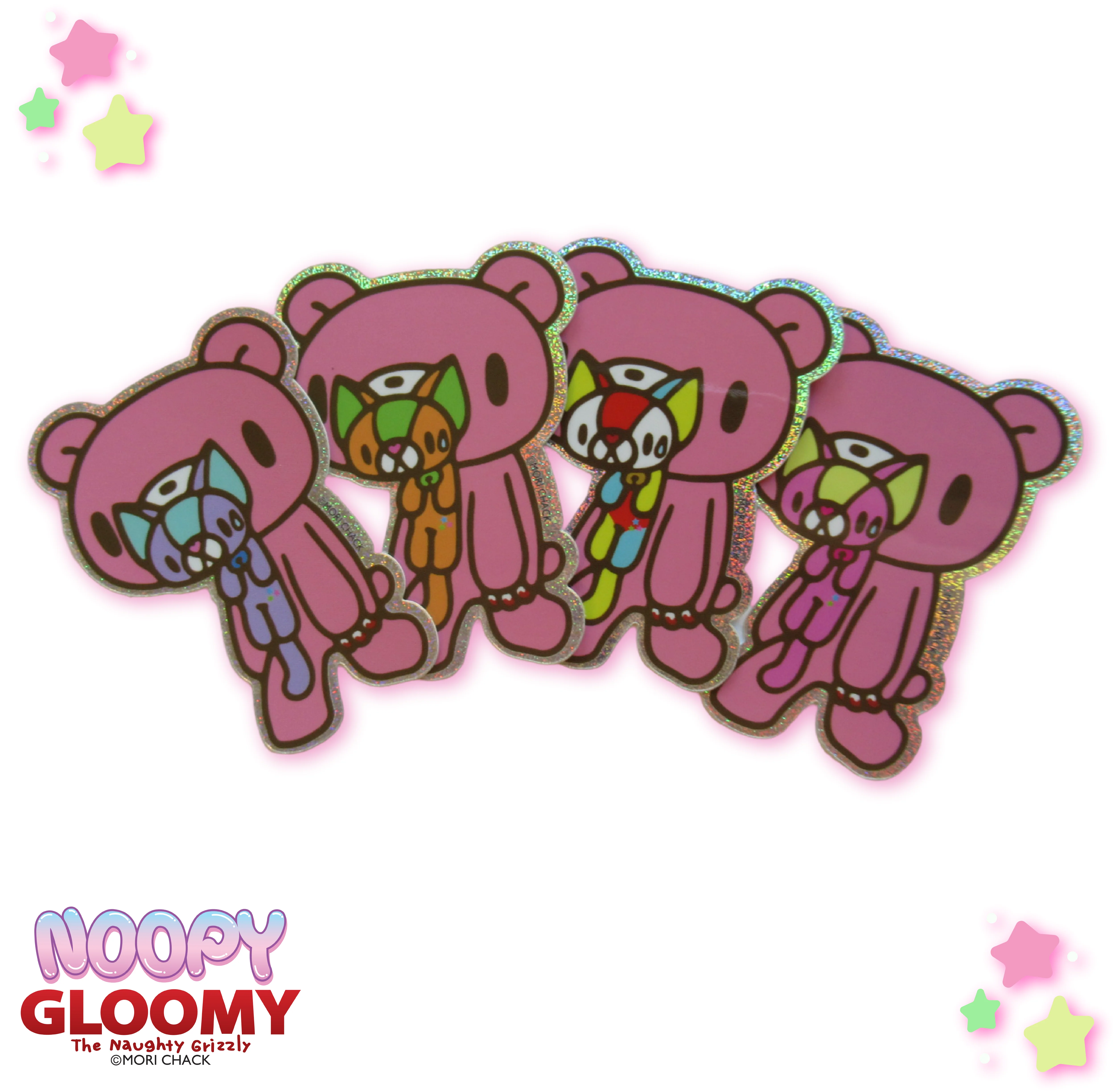 Gloomy Bear x Noopy Sticker Set - Image 2