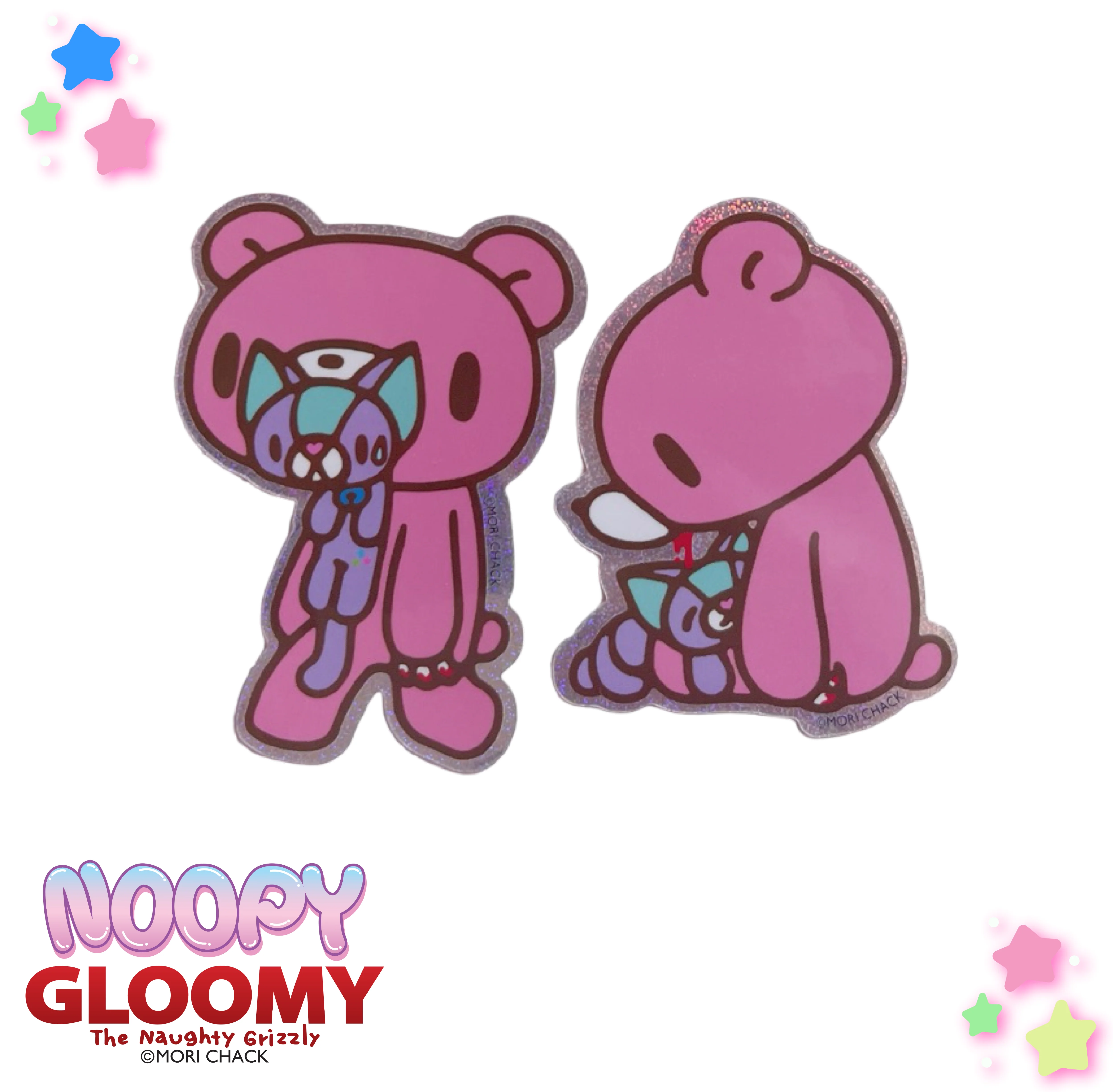 Gloomy Bear x Noopy Sticker Set - Image 3