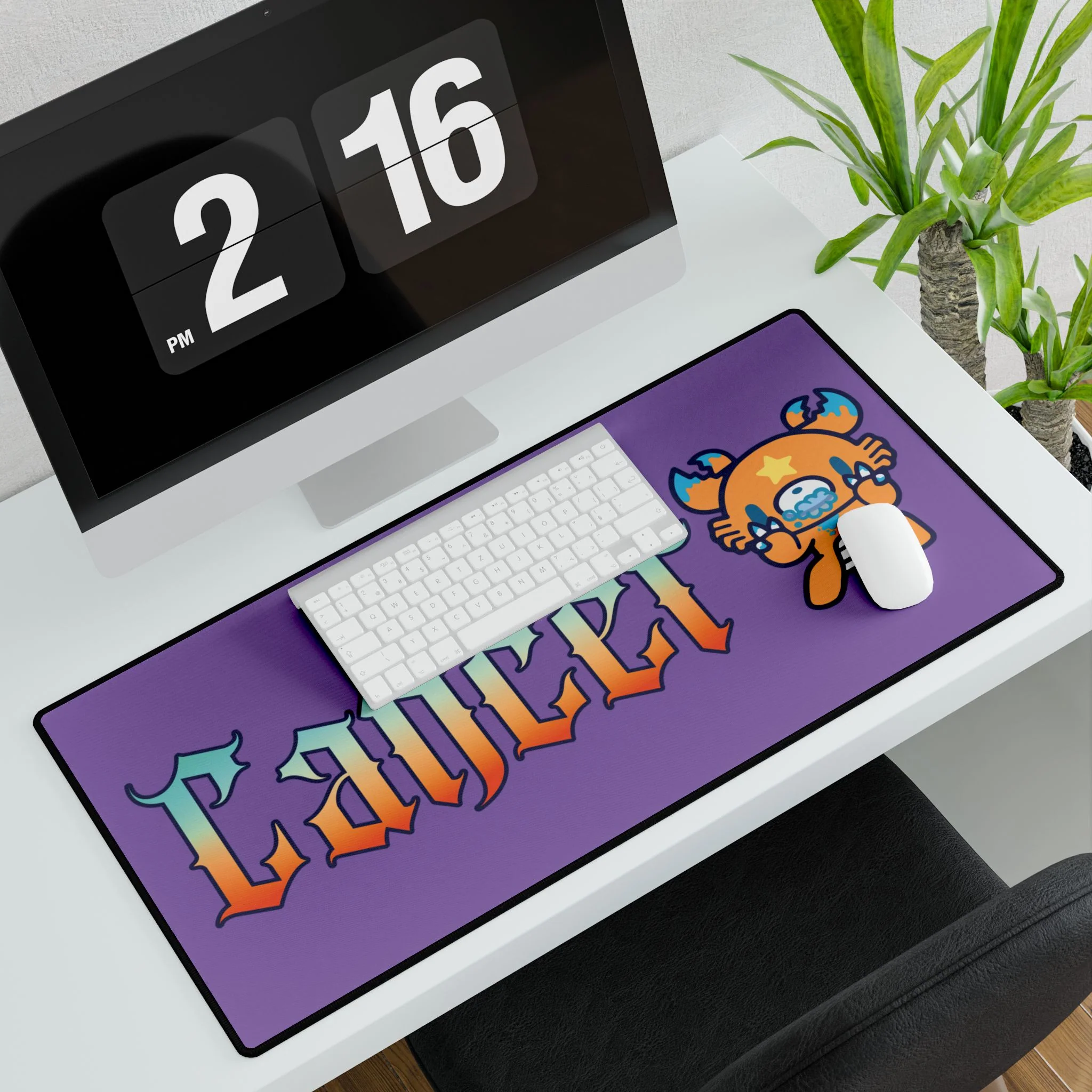 Gloomy Cancer Zodiac Desk Mats