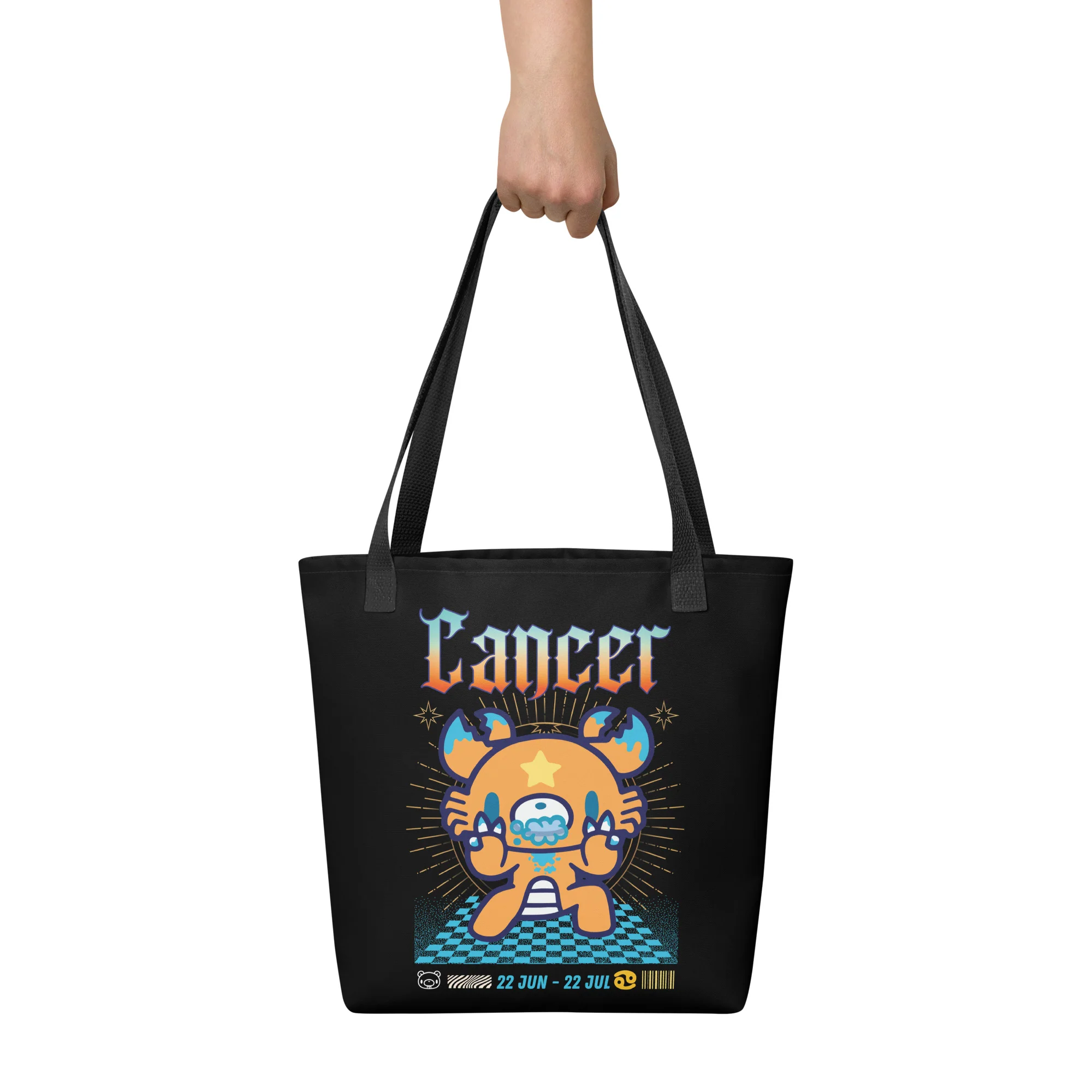 Gloomy Cancer Zodiac Tote bag
