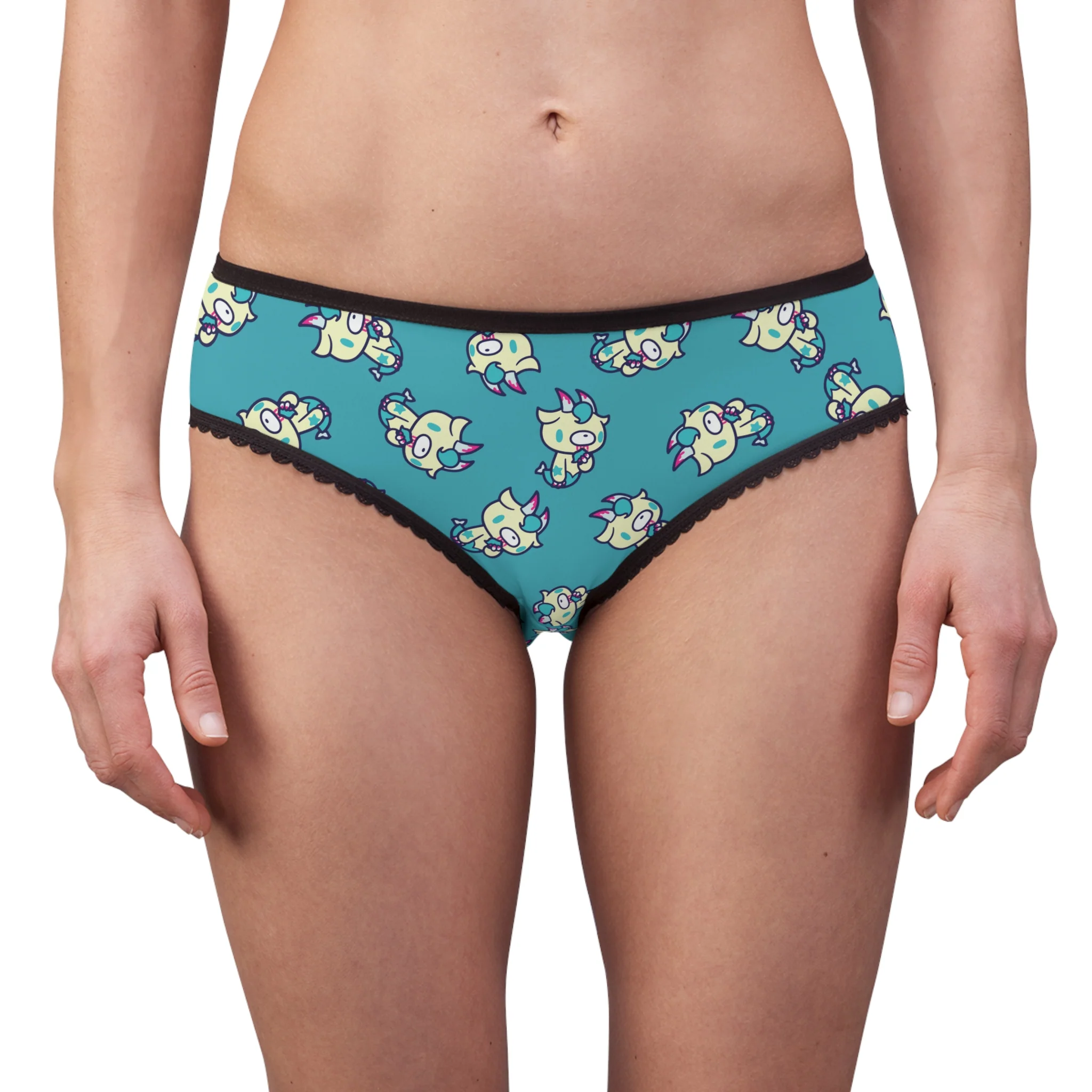 Gloomy Capicorn Women's Briefs (AOP) - Image 3