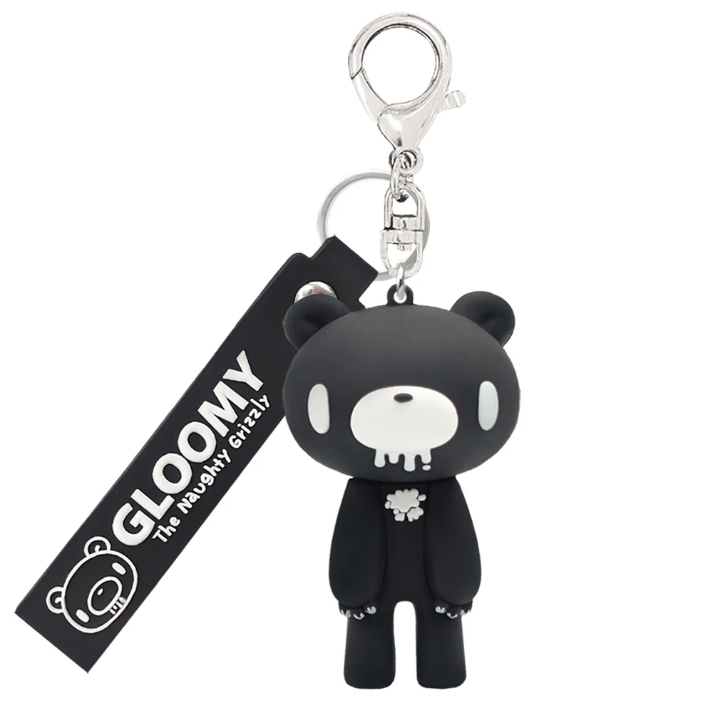 Gloomy Figure Key Chain (Mono Black)