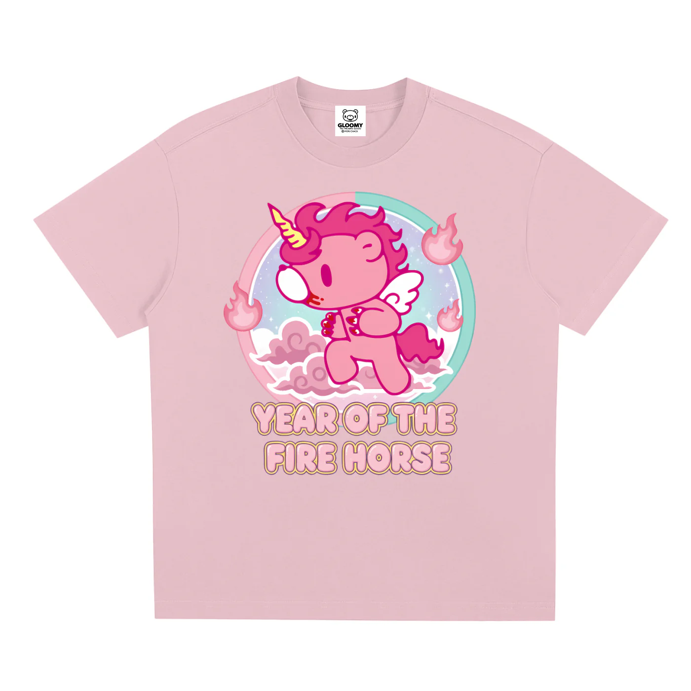 Gloomy Fire Horse Sorona Quick-Dry Cooling T-shirt - Image 3