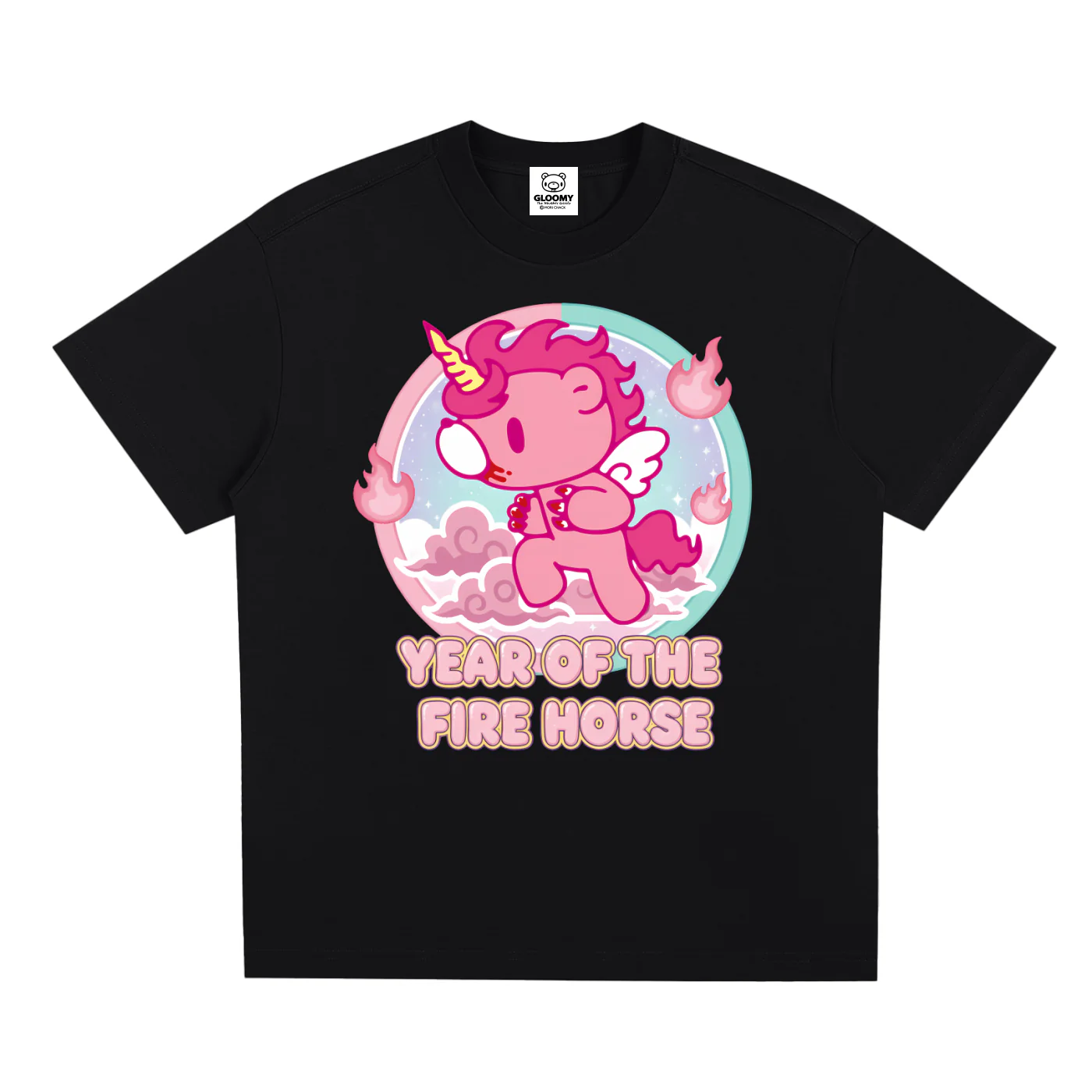 Gloomy Fire Horse Sorona Quick-Dry Cooling T-shirt - Image 5