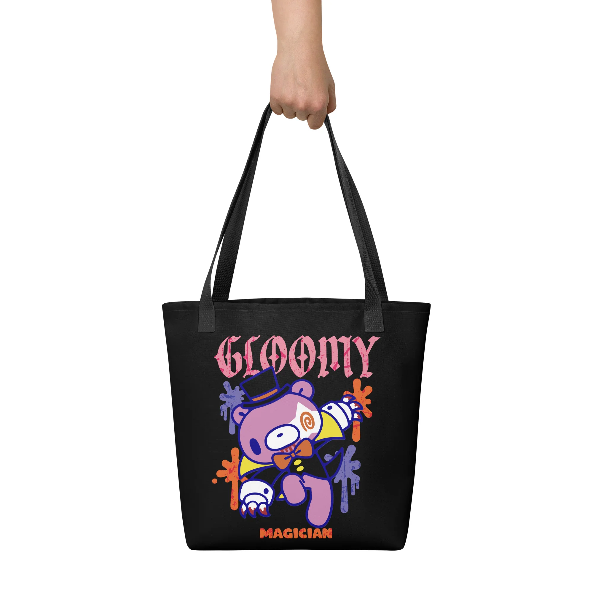 Gloomy Halloween Magician Tote bag