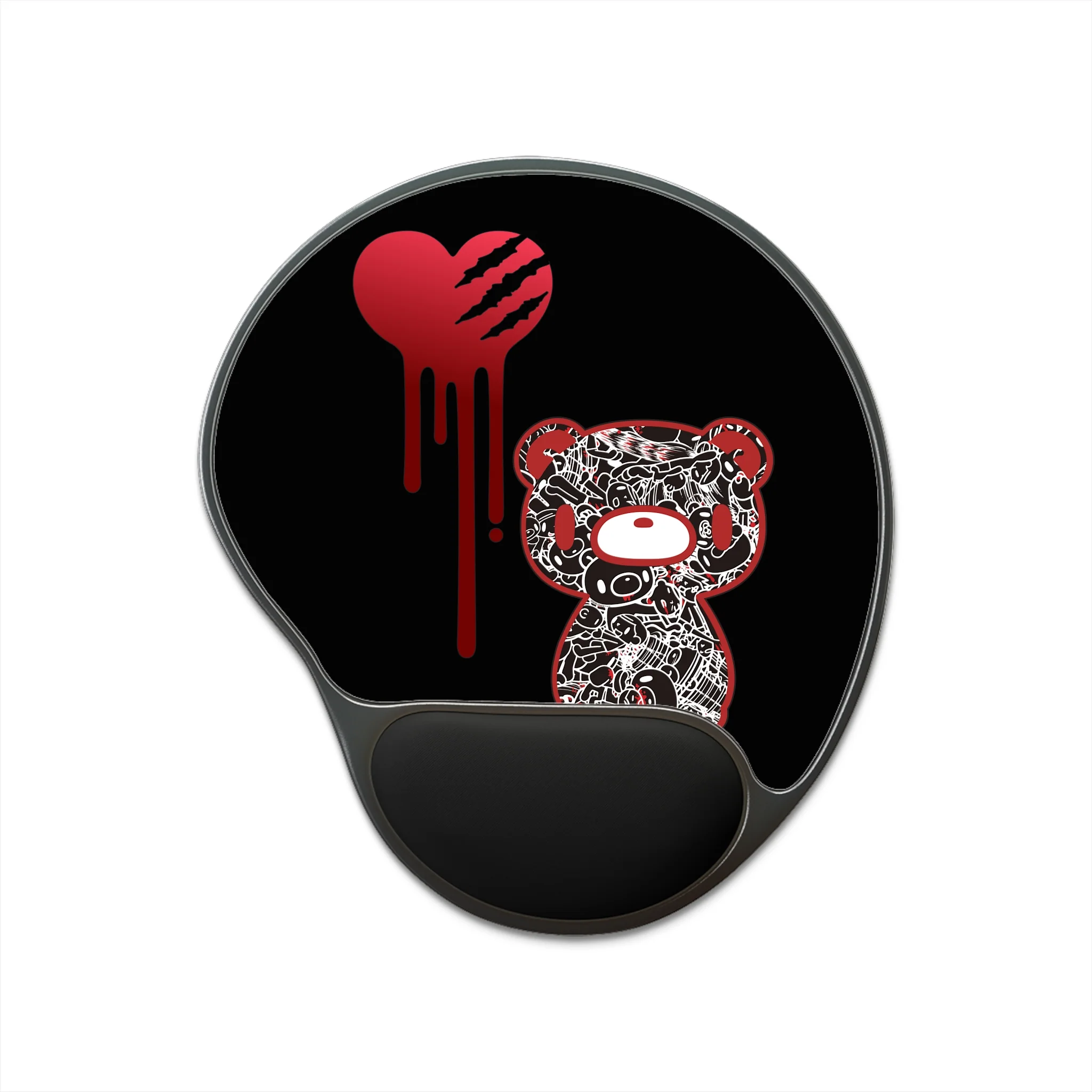 Gloomy Hearth Mouse Pad With Wrist Rest - Image 2