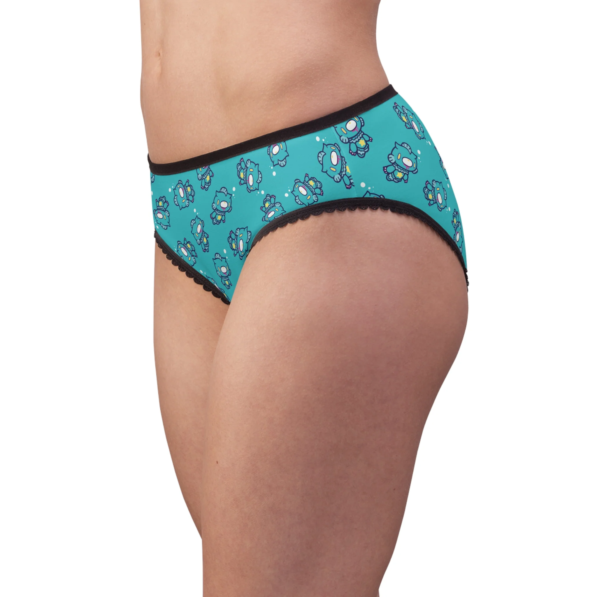 Gloomy Pisces Women's Briefs (AOP) - Image 4