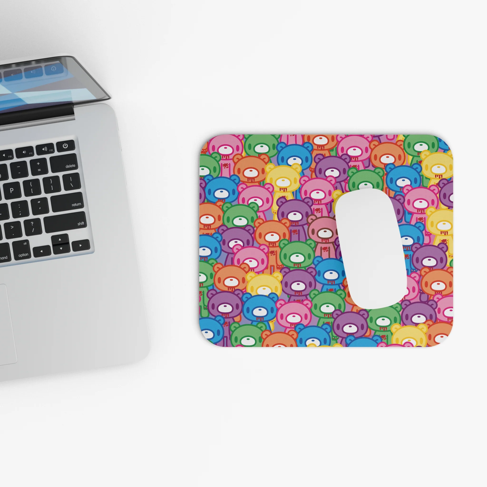 Gloomy rainbow Mouse Pad (Rectangle) - Image 4