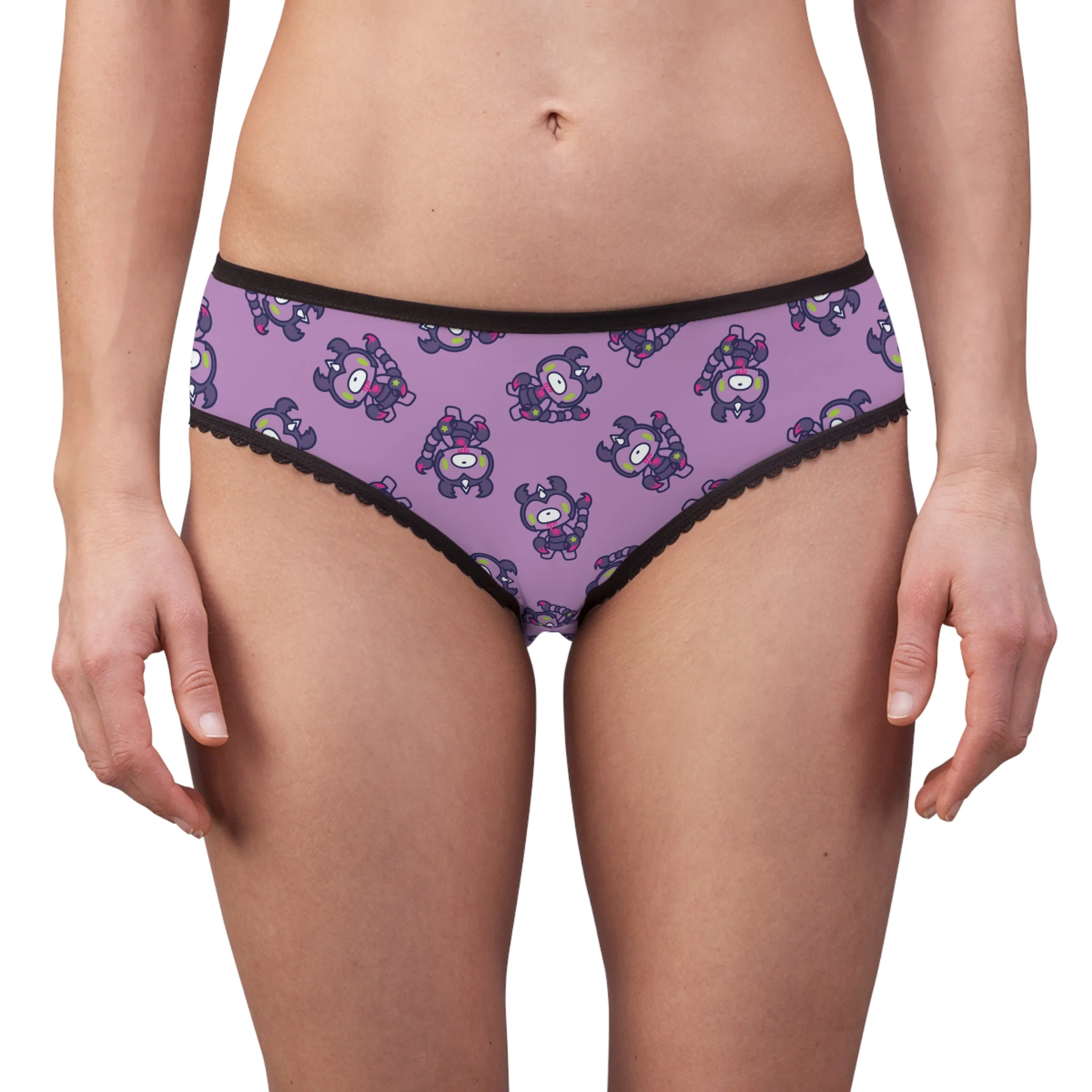 Gloomy Scorpio Women's Briefs (AOP) - Image 3