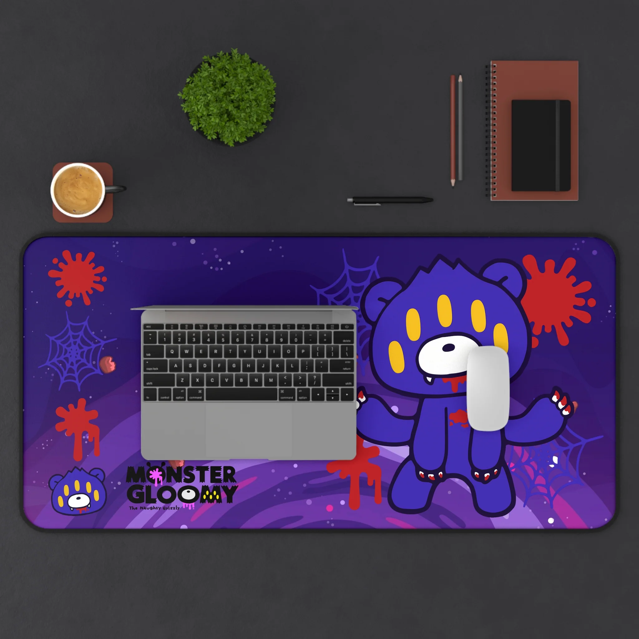 Gloomy Spider Monster Desk Matt - Image 3