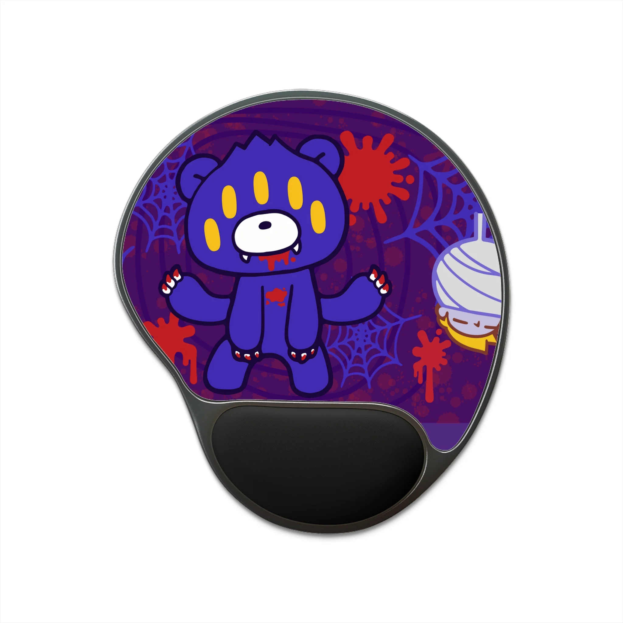 Gloomy Spider Mouse Pad With Wrist Rest - Image 2