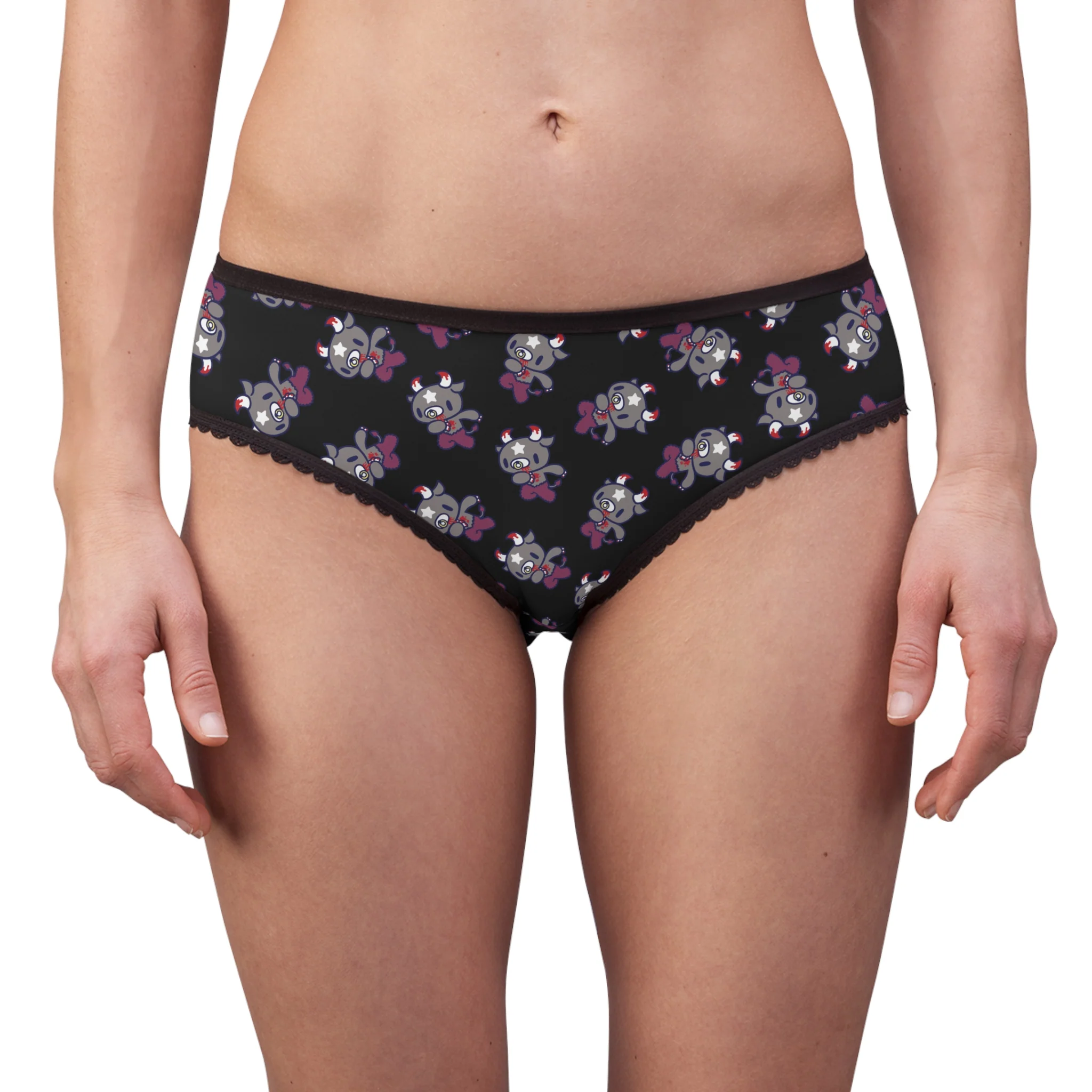 Gloomy Taurus Women's Briefs (AOP) - Image 3