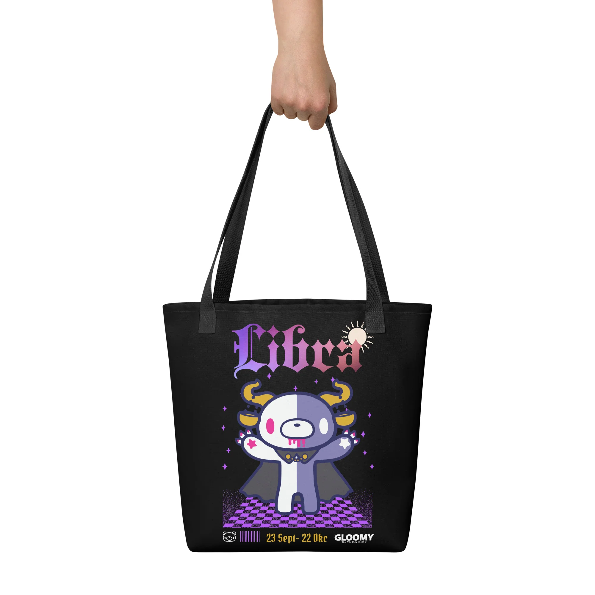 Gloomy Zodiac Libra Tote bag
