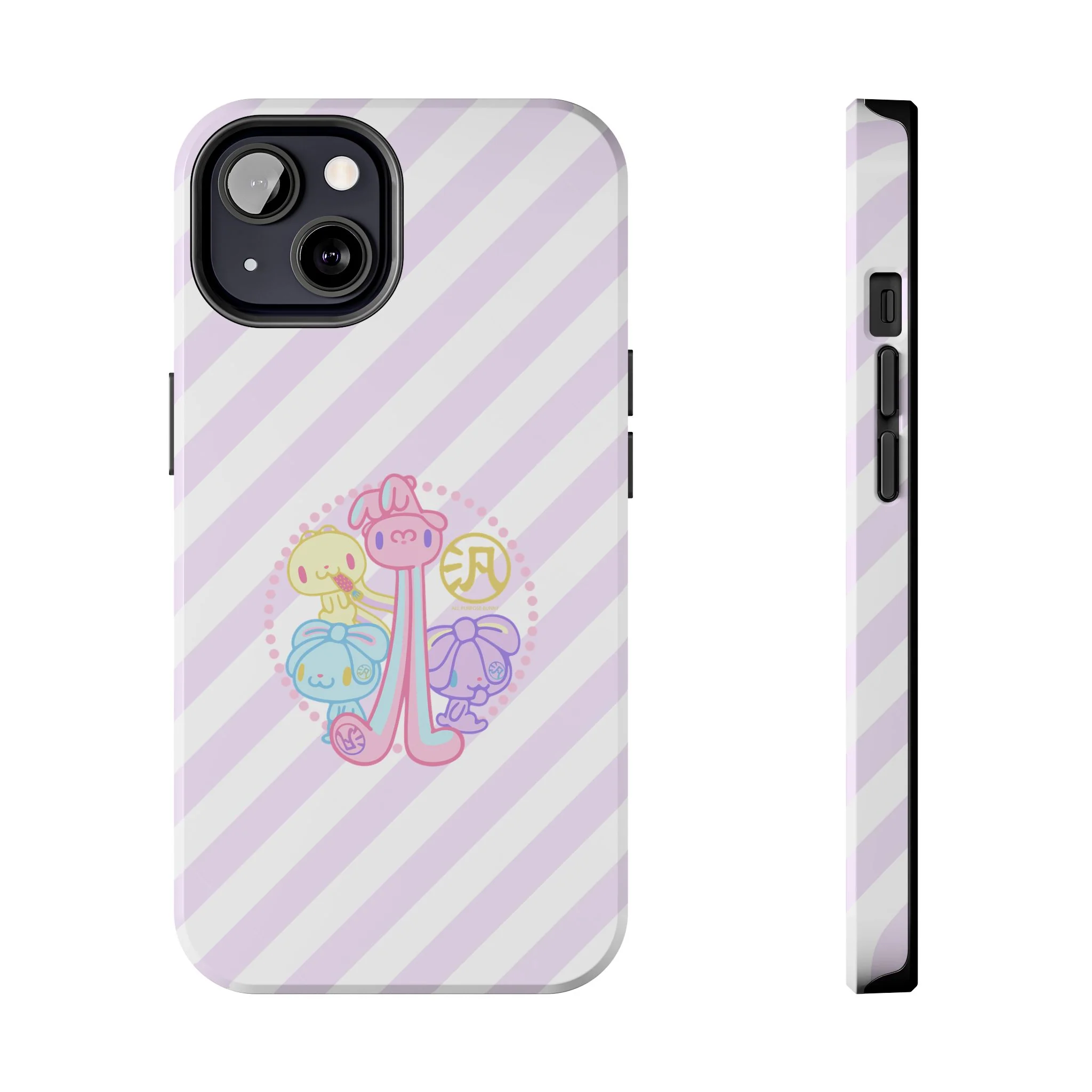 Group Pastel All Purpose Bunny - iPhone Case - Image 15