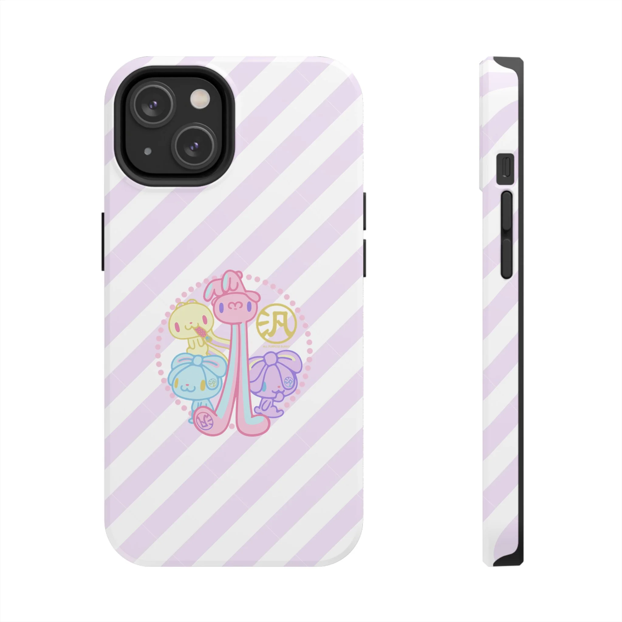 Group Pastel All Purpose Bunny - iPhone Case - Image 19