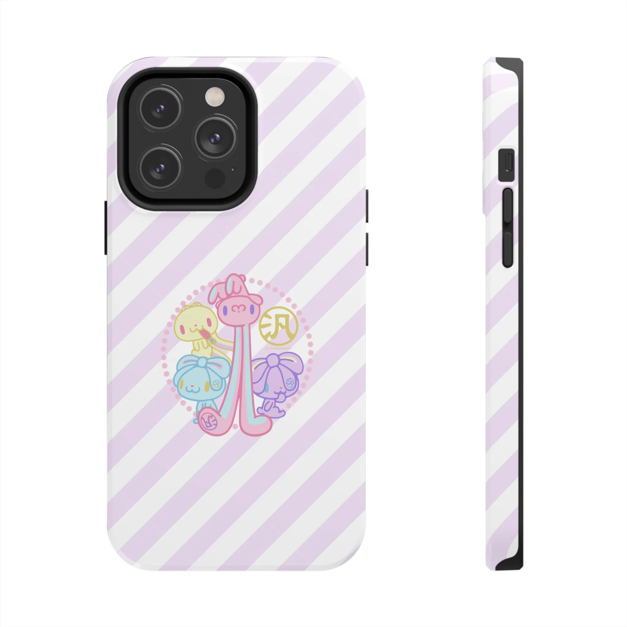 Group Pastel All Purpose Bunny - iPhone Case - Image 21