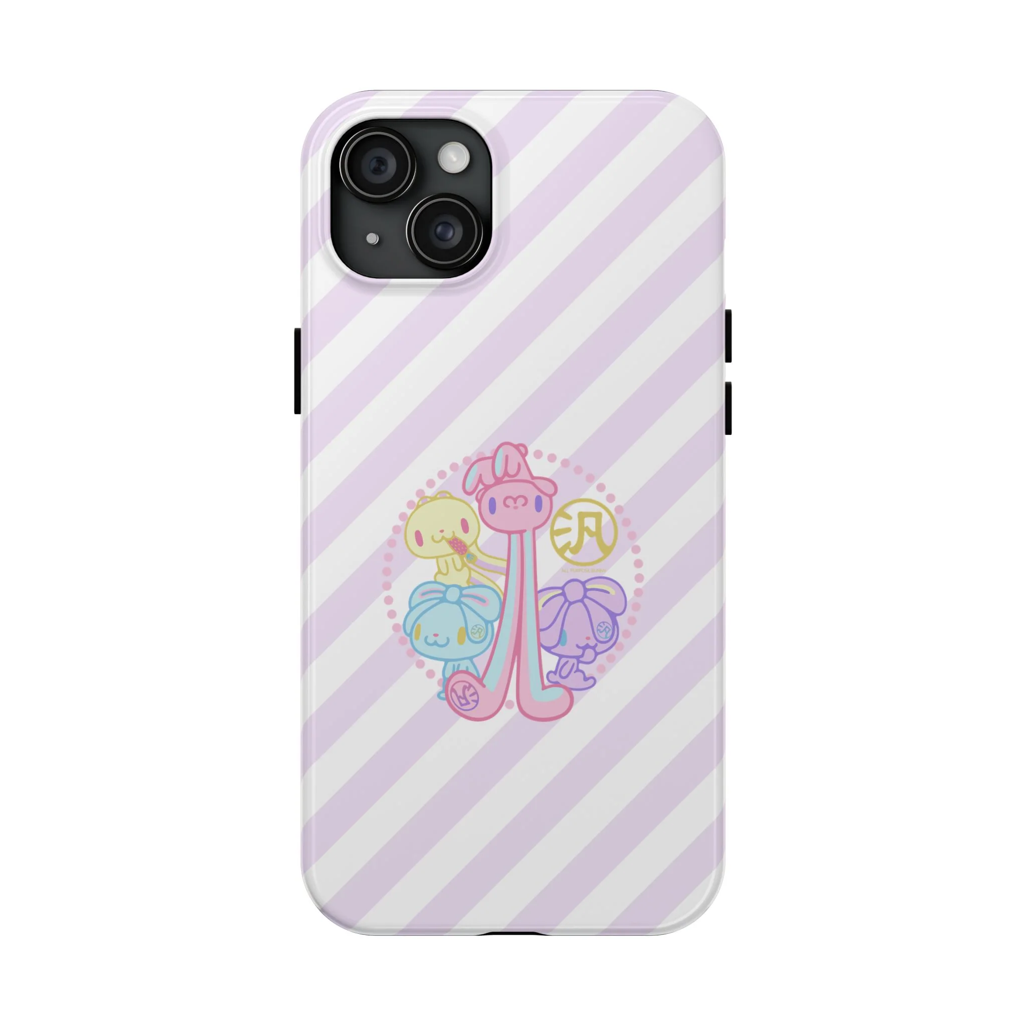 Group Pastel All Purpose Bunny - iPhone Case - Image 25